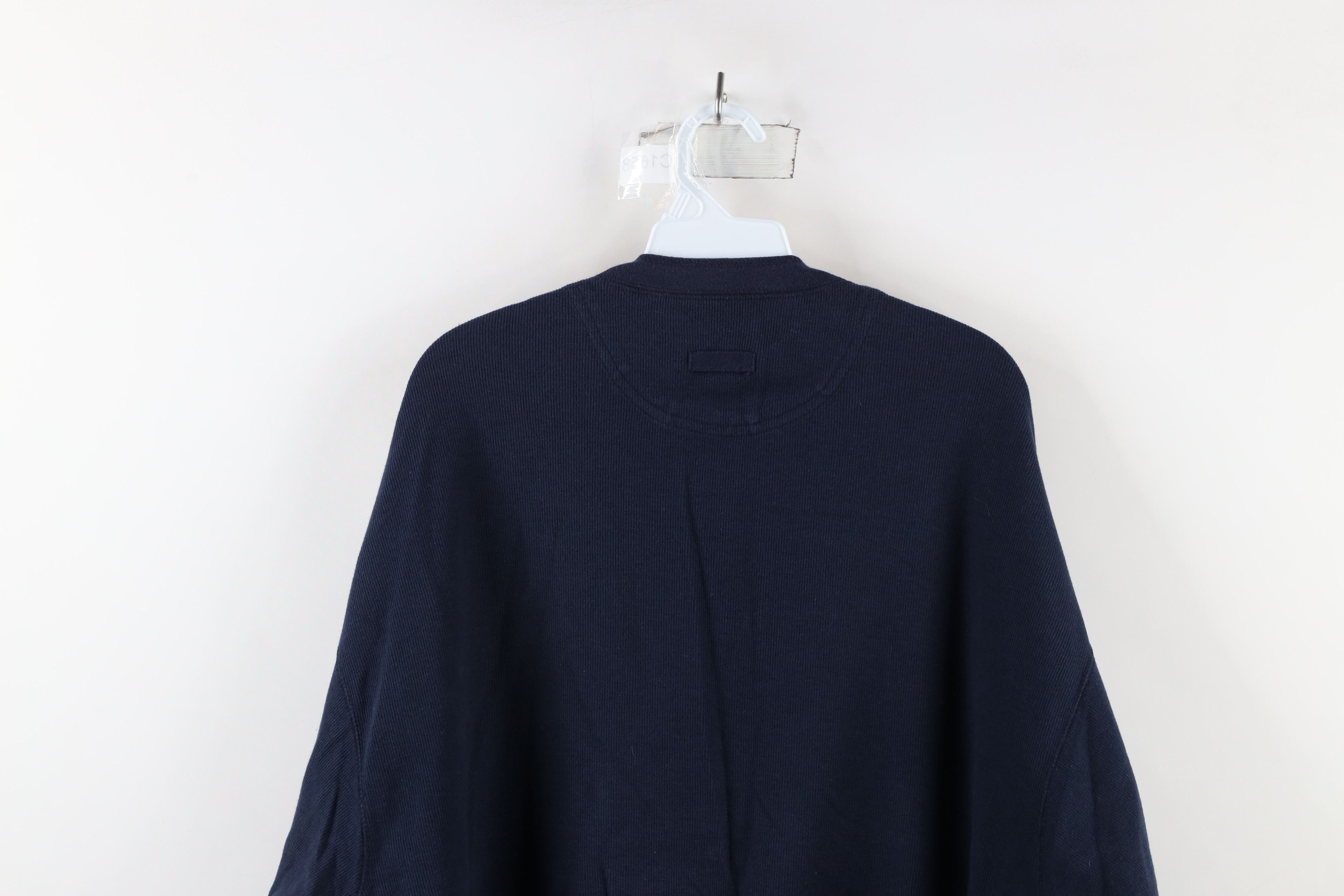 Vintage Vintage 90s Streetwear Heavyweight Henley T-Shirt Blue Size US XL / EU 56 / 4 - 7 Thumbnail