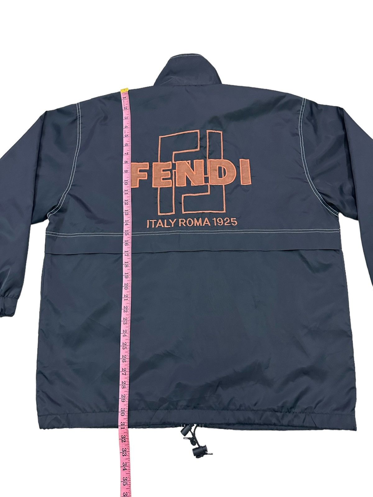 Fendi FENDI PELLICCE MODA PRONTA BIG LOGO EMBROIDERY JACKET Size US XXL / EU 58 / 5 - 11 Thumbnail