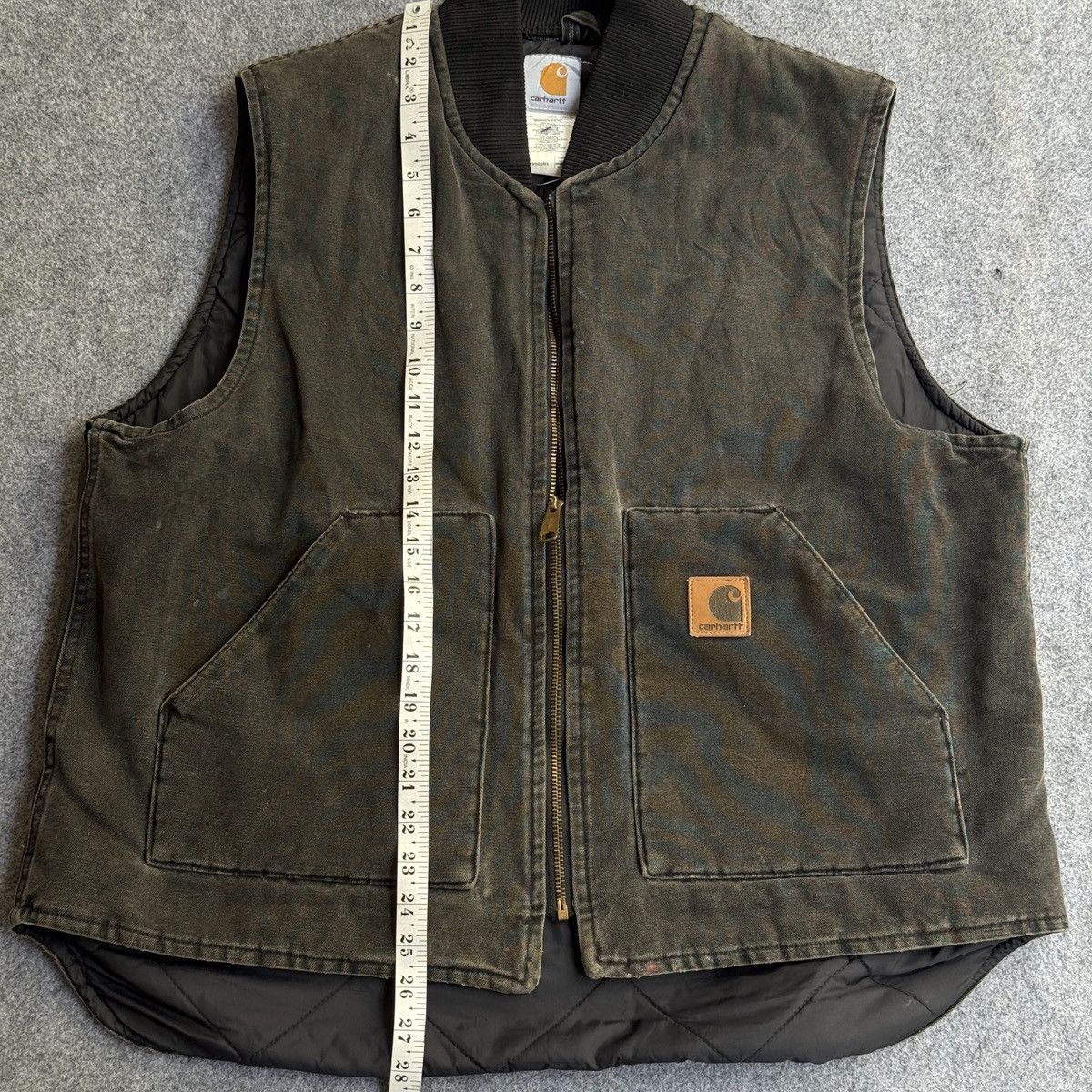 Carhartt Vintage Carhartt Vest V02 ONX Size US XL / EU 56 / 4 - 7 Thumbnail