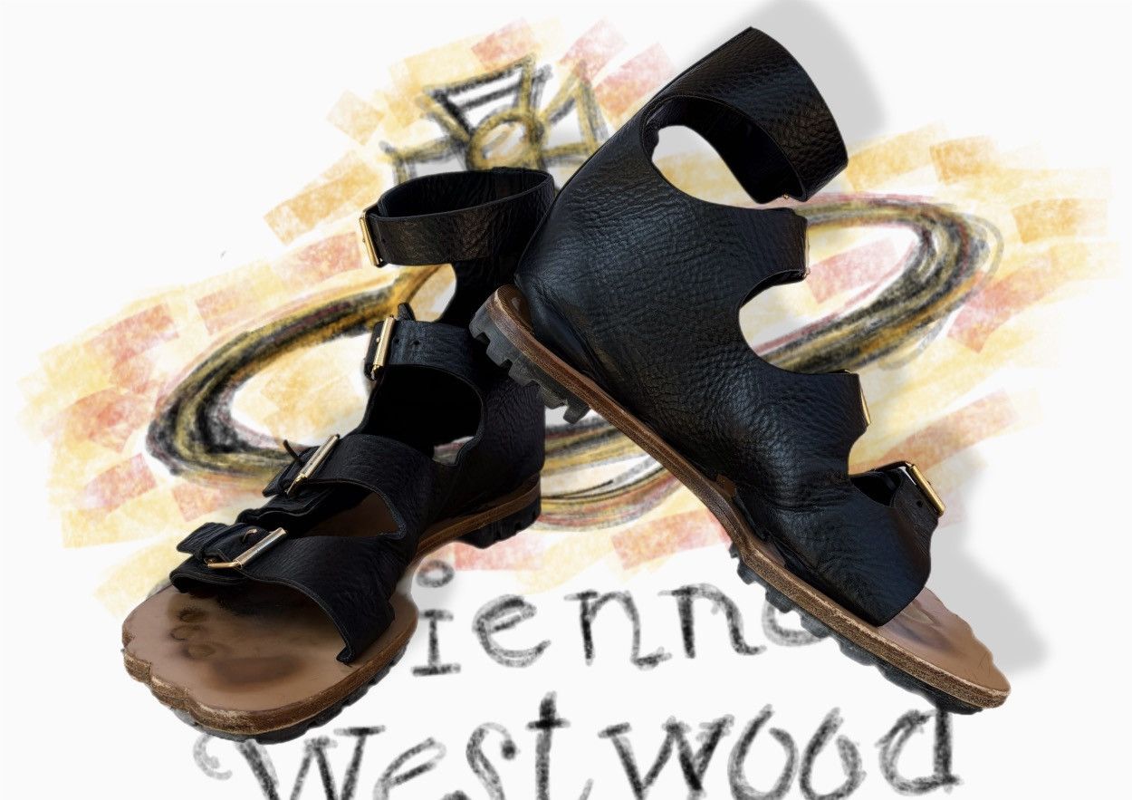 Vivienne Westwood Vivienne Westwood Gladiator Sandal Animal Toe 4 Strap Men's Size US 9 / EU 42 - 5 Thumbnail