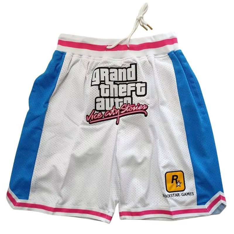 Japanese Brand × Vintage breathable gta vice basketball shorts Size US 36 / EU 52 - 1 Thumbnail