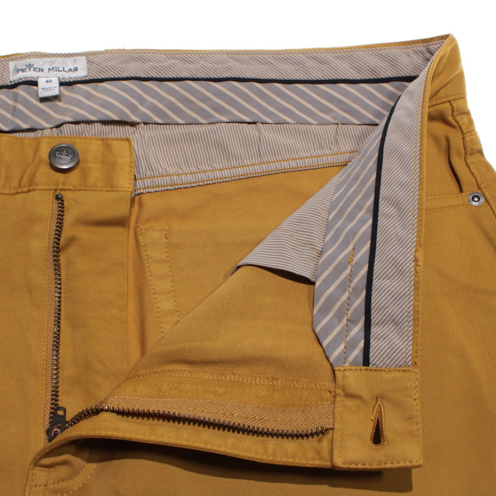 Peter Millar Peter Millar New with tags Chino Size 40 US In Yellow Size US 40 / EU 56 - 3 Thumbnail