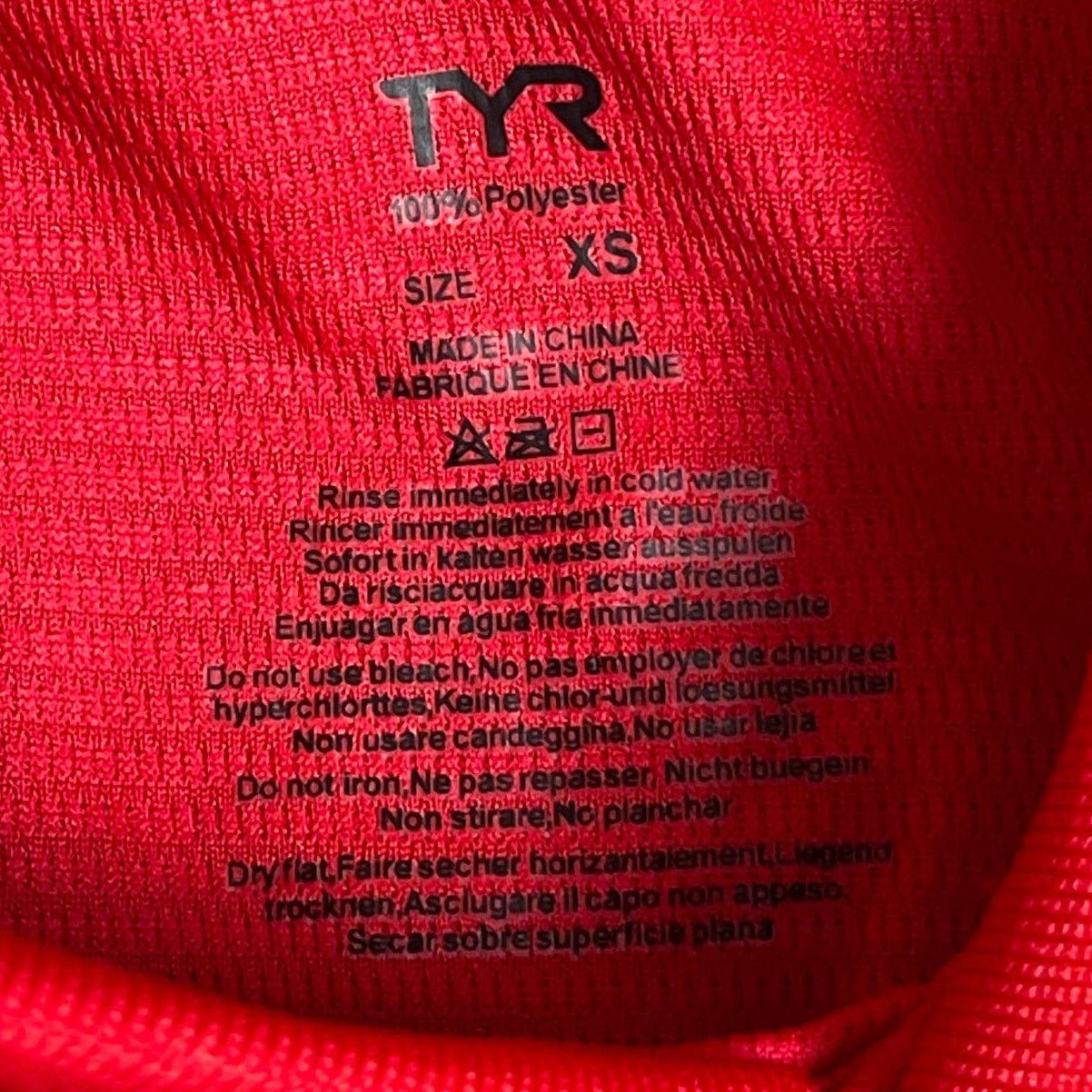 Other TYR Apparel Tech Polo Shirt - Red Textured - Size XS - $44 Size US XS / EU 42 / 0 - 6 Thumbnail