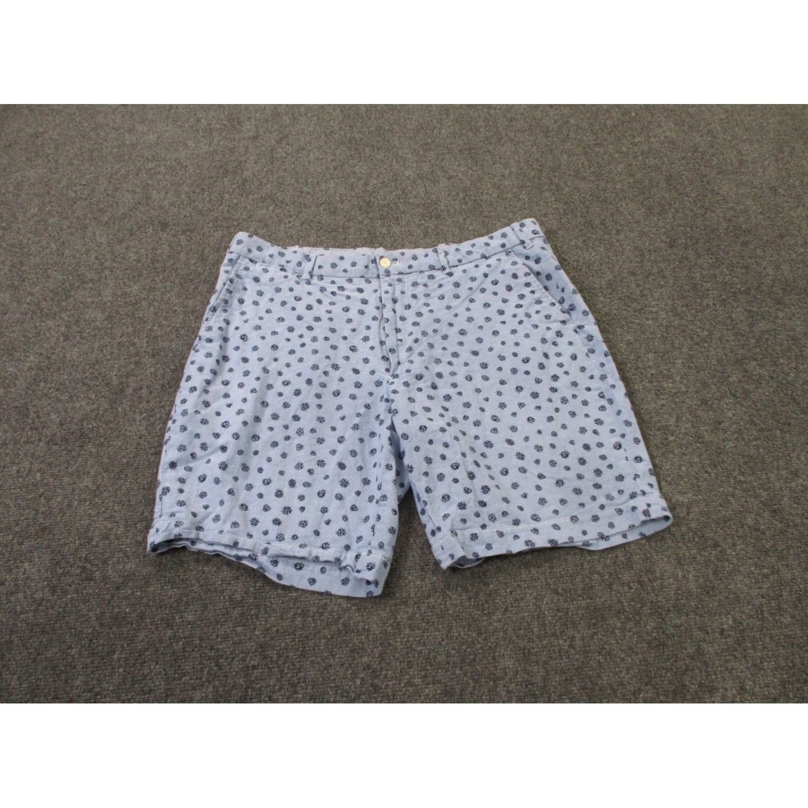 Polo Ralph Lauren Polo Ralph Lauren Shorts Men 36 Blue Classic Golf All Over Bug Print Logo Preppy Size US M / EU 48-50 / 2 - 2 Thumbnail