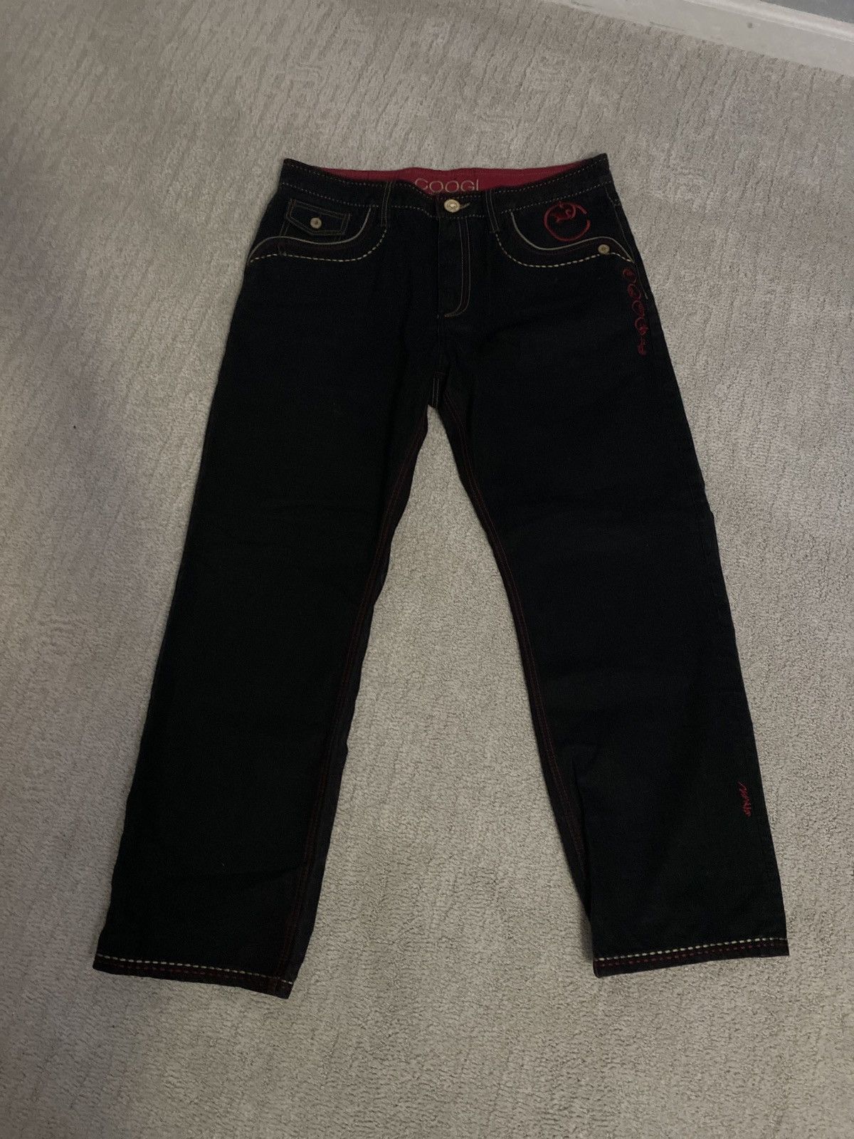 *RARE* COOGI fashion Black Denim Jeans