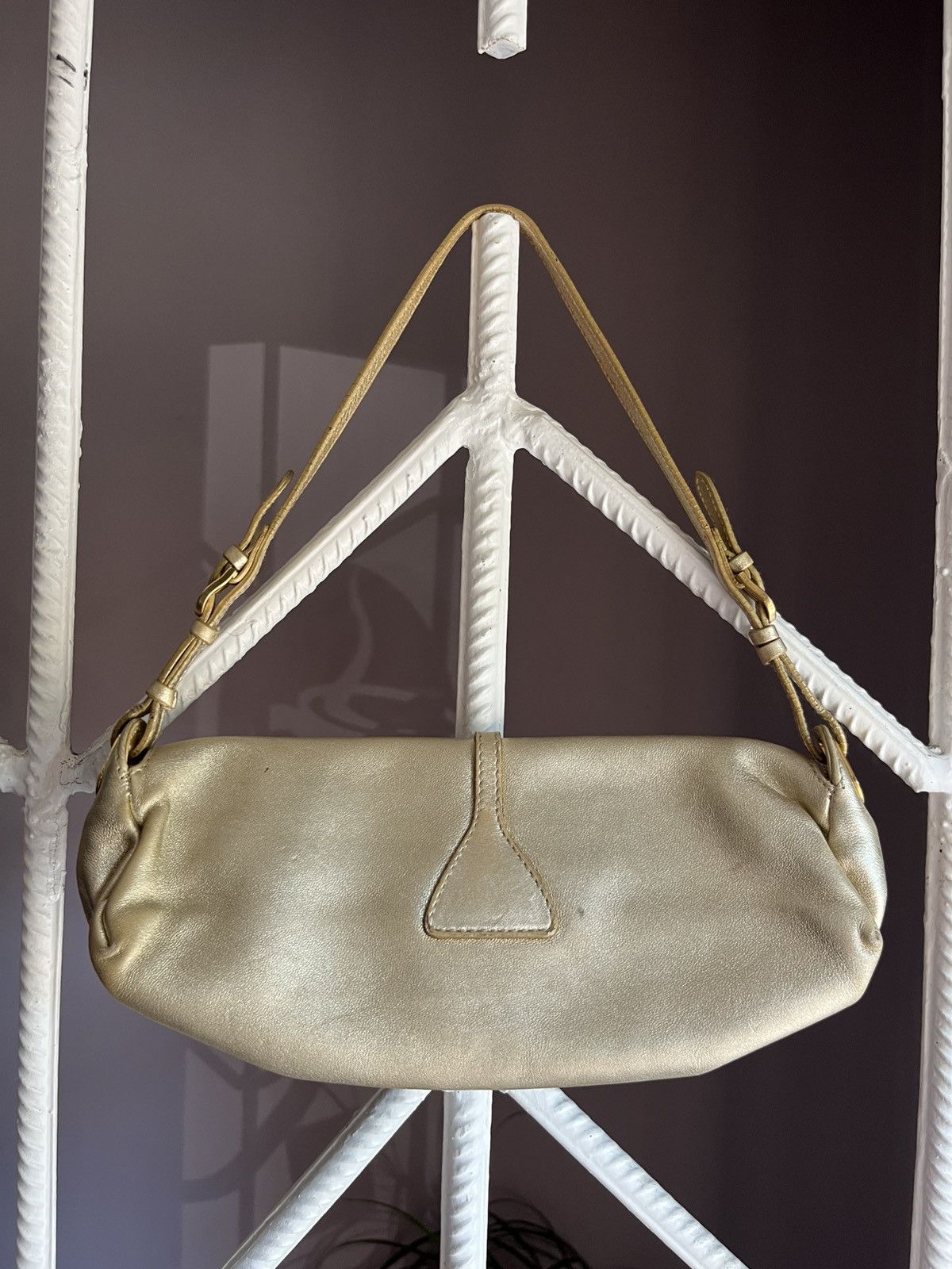 Jimmy Choo Vintage Jimmy Choo Glamour Gold Mini Bag Size ONE SIZE - 5 Thumbnail