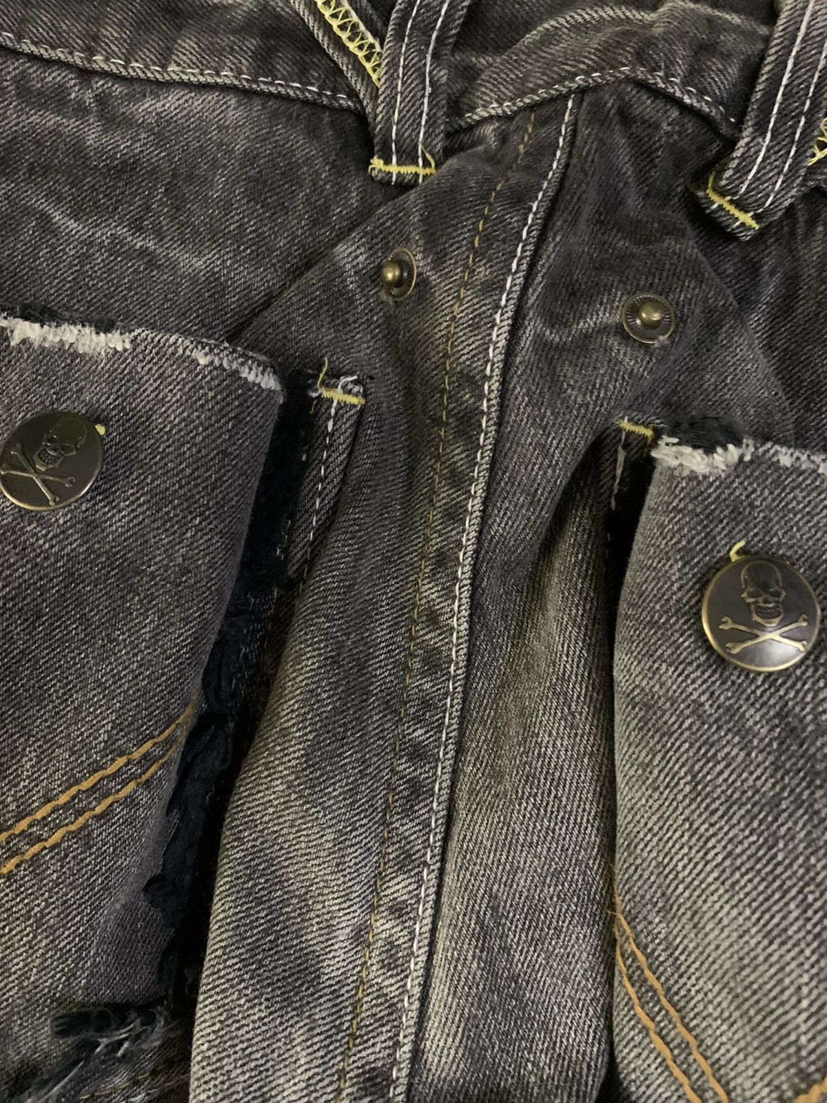 Hysteric Glamour 💥Avant-Garde Flare Denim Size US 29 - 4 Thumbnail