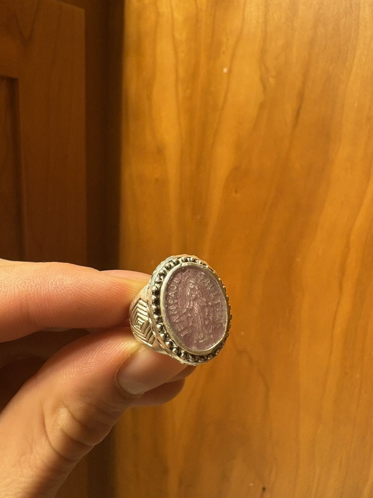 Jean Paul Gaultier × Vintage Mary Ring Silver Pink | Grailed
