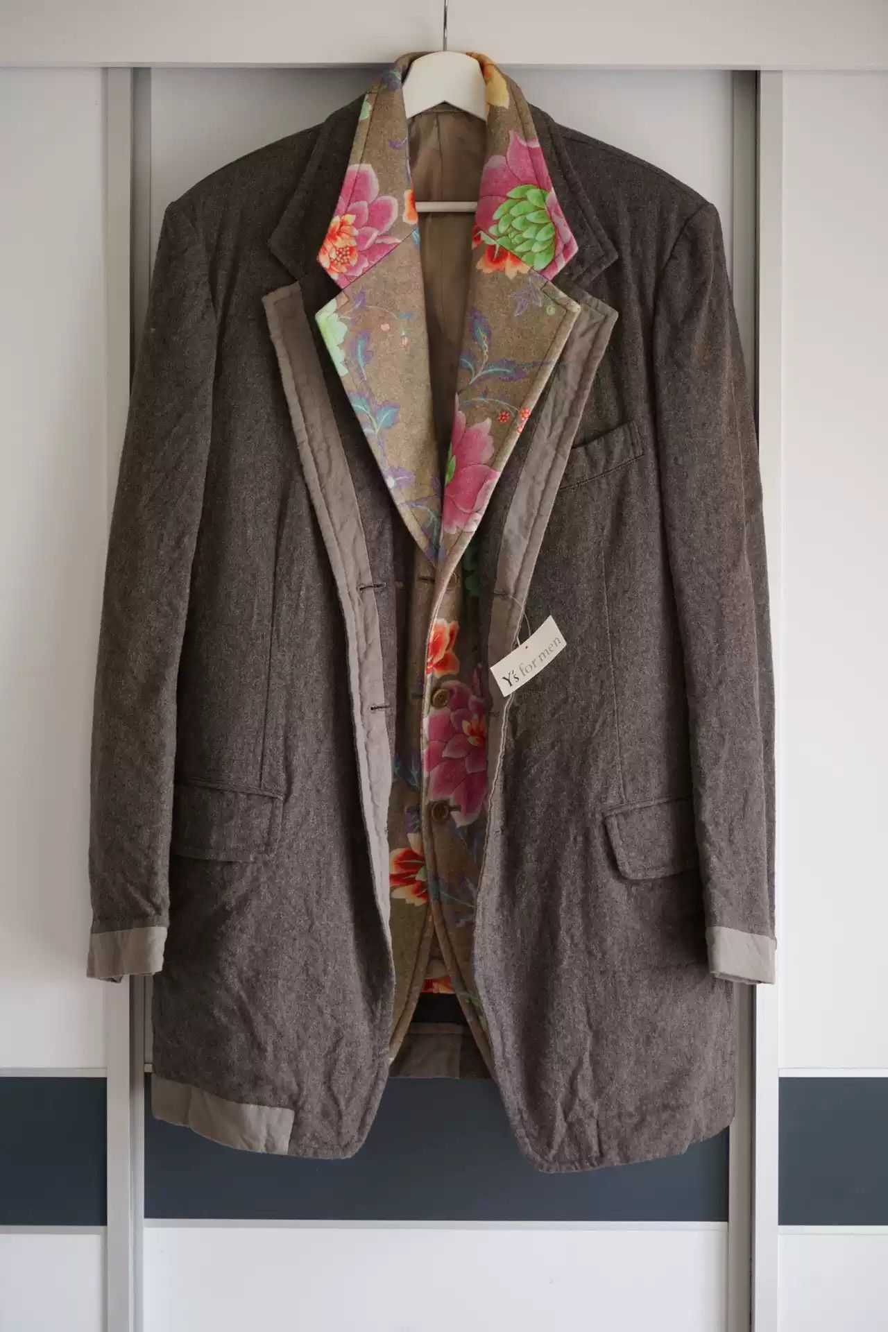 Yohji Yamamoto Yohji Yamamoto 03aw Flower True Double Blazer | Grailed