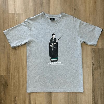 G59 Records $B ST MICHAEL TEE GREY 2XL Size US XXL / EU 58 / 5 - 3 Thumbnail