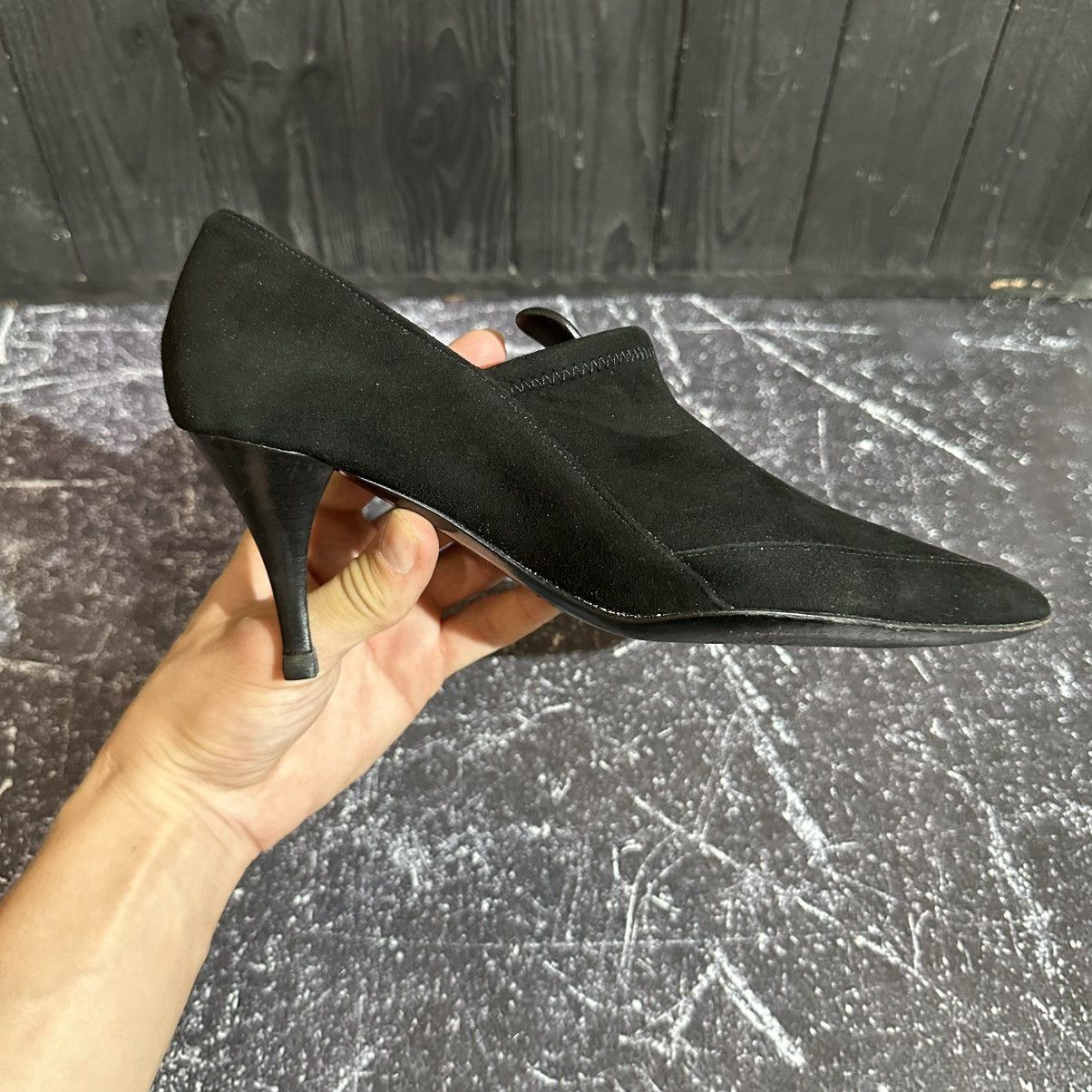 Gucci GUCCI - Women’s Black Suede Heels pumps Size 35C Size US 5 / IT 35 - 15 Thumbnail