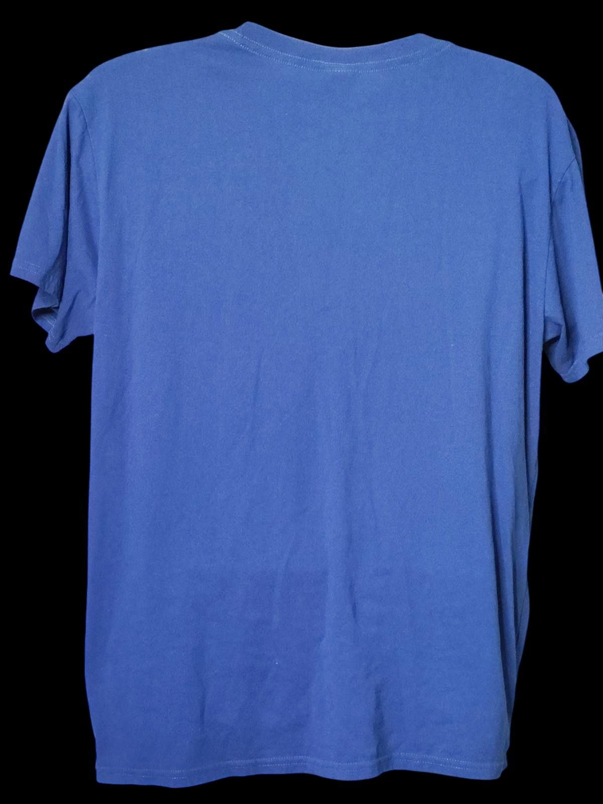 DC Comics Men's Blue Graphic Batman Logo T-Shirt Size US XL / EU 56 / 4 - 6 Thumbnail