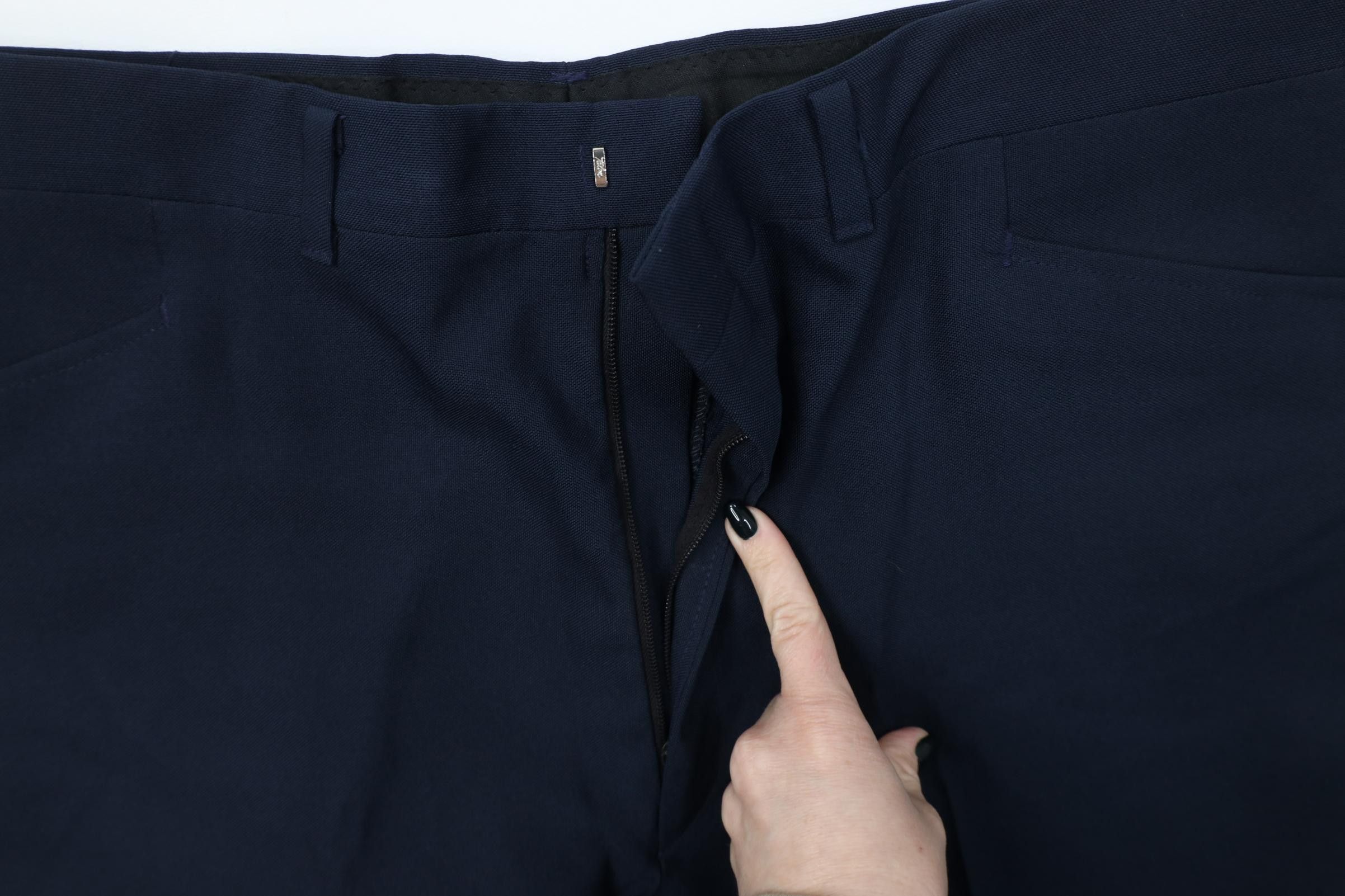 Vintage Vintage 70s Streetwear Flared Wide Leg Chino Pants Blue USA Size US 40 / EU 56 - 6 Thumbnail