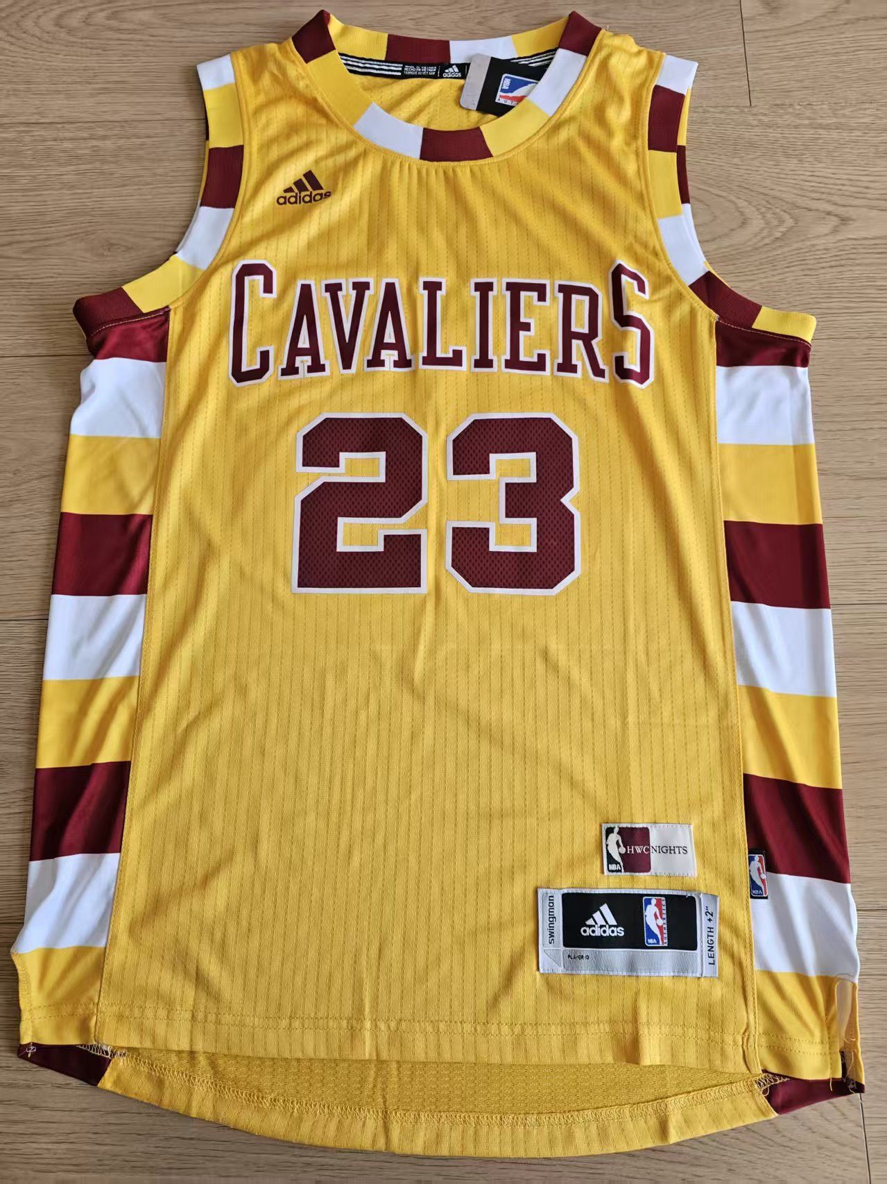 NBA Cleveland Cavaliers #23 LeBron James Jersey Size US XL / EU 56 / 4 - 1 Thumbnail