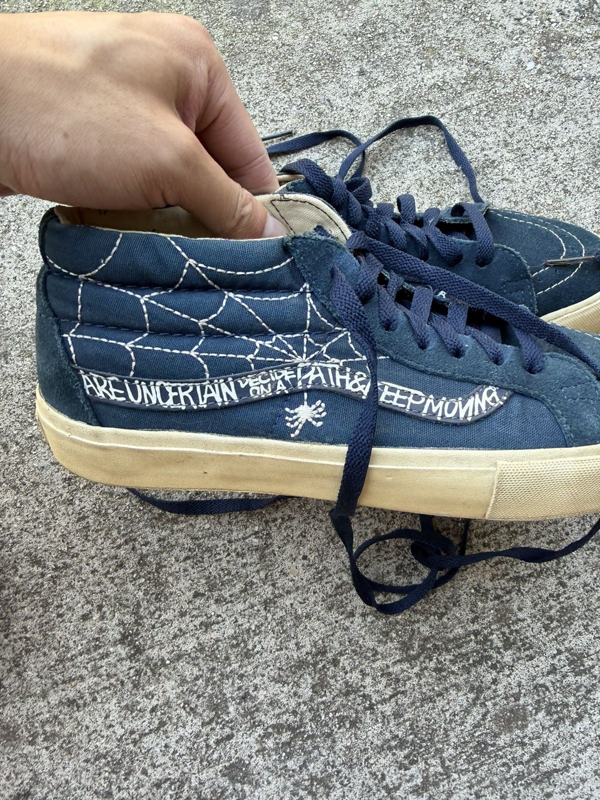Vans × Wtaps WTAPS Vans Sk8 Mid “S” Navy Size US 8 / EU 41 - 9 Thumbnail
