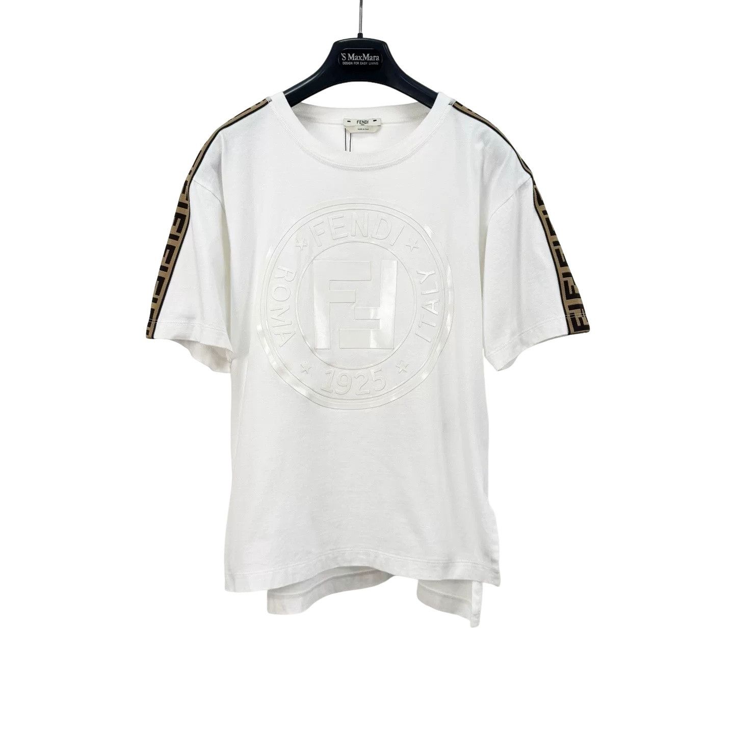 Fendi Fendi Logo Tape T-Shirt Size XS Size XS / US 0-2 / IT 36-38 - 1 Thumbnail