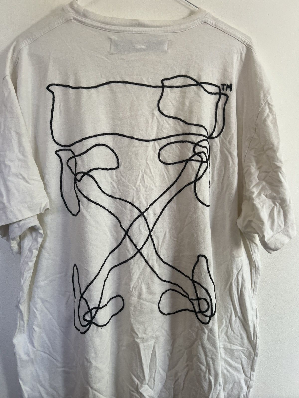 Off-White Off white Abstract Logo TEE Size US L / EU 52-54 / 3 - 5 Thumbnail