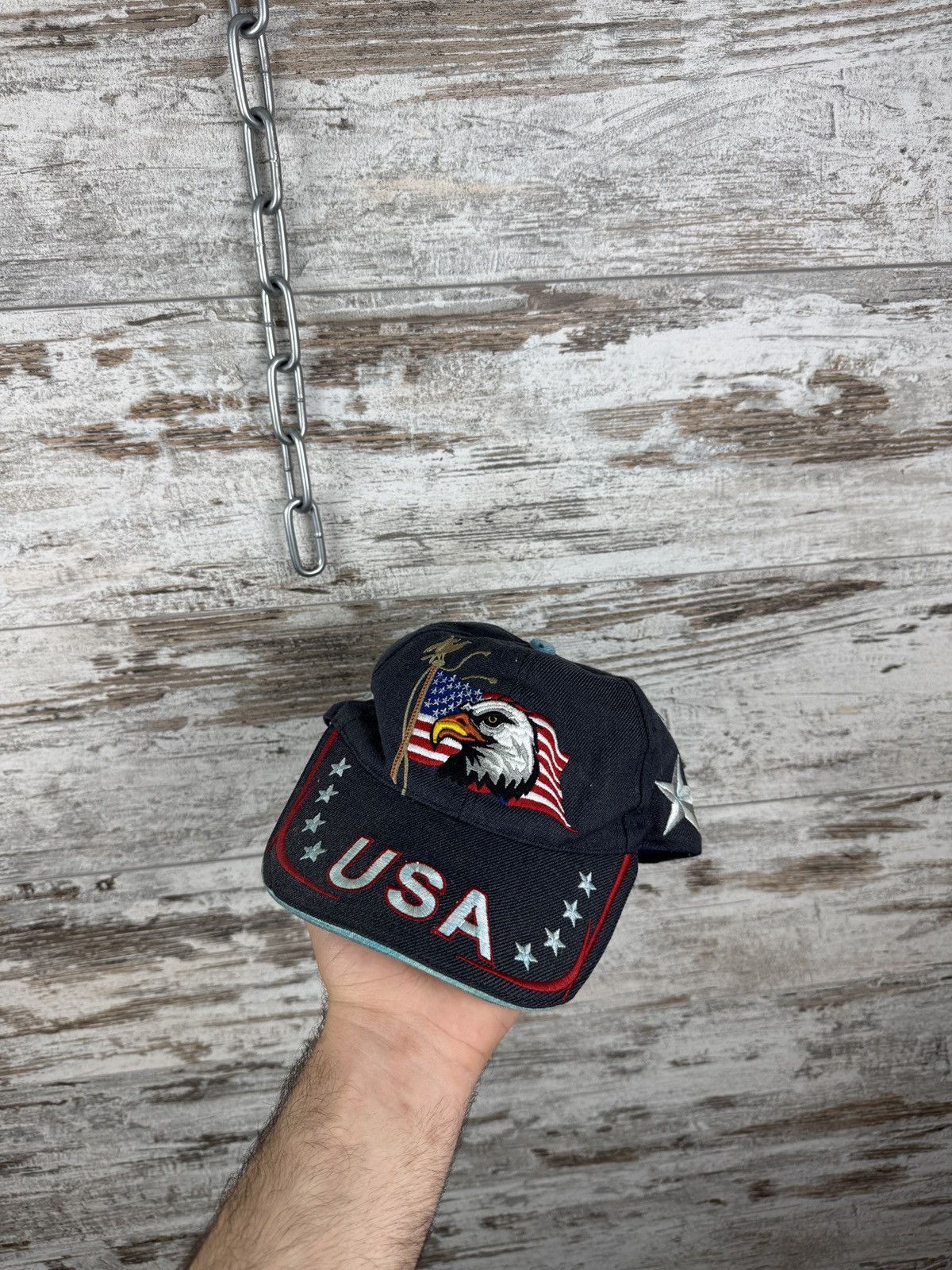 Vintage Mens Vintage USA cap hats Harley Davidson style Size ONE SIZE - 2 Thumbnail