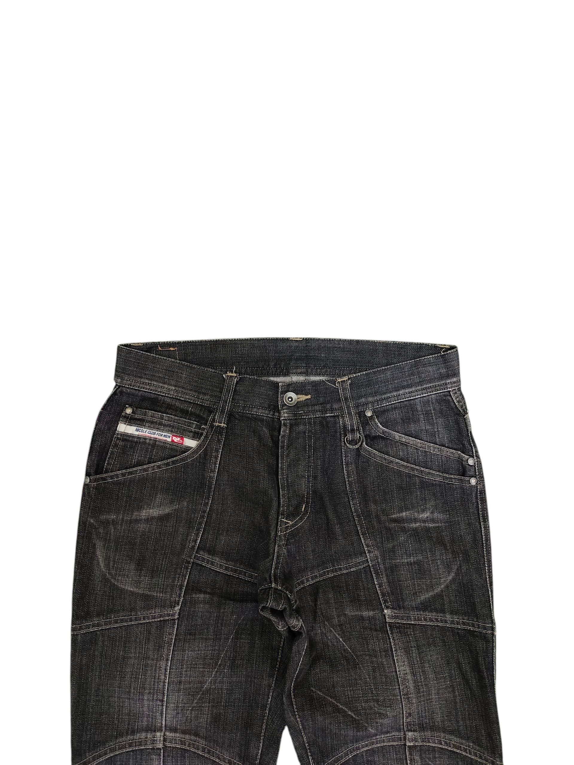 Tornado Mart Nicole Club For Men Jeans- Hagi Patchwork Denim Size US 32 / EU 48 - 2 Thumbnail