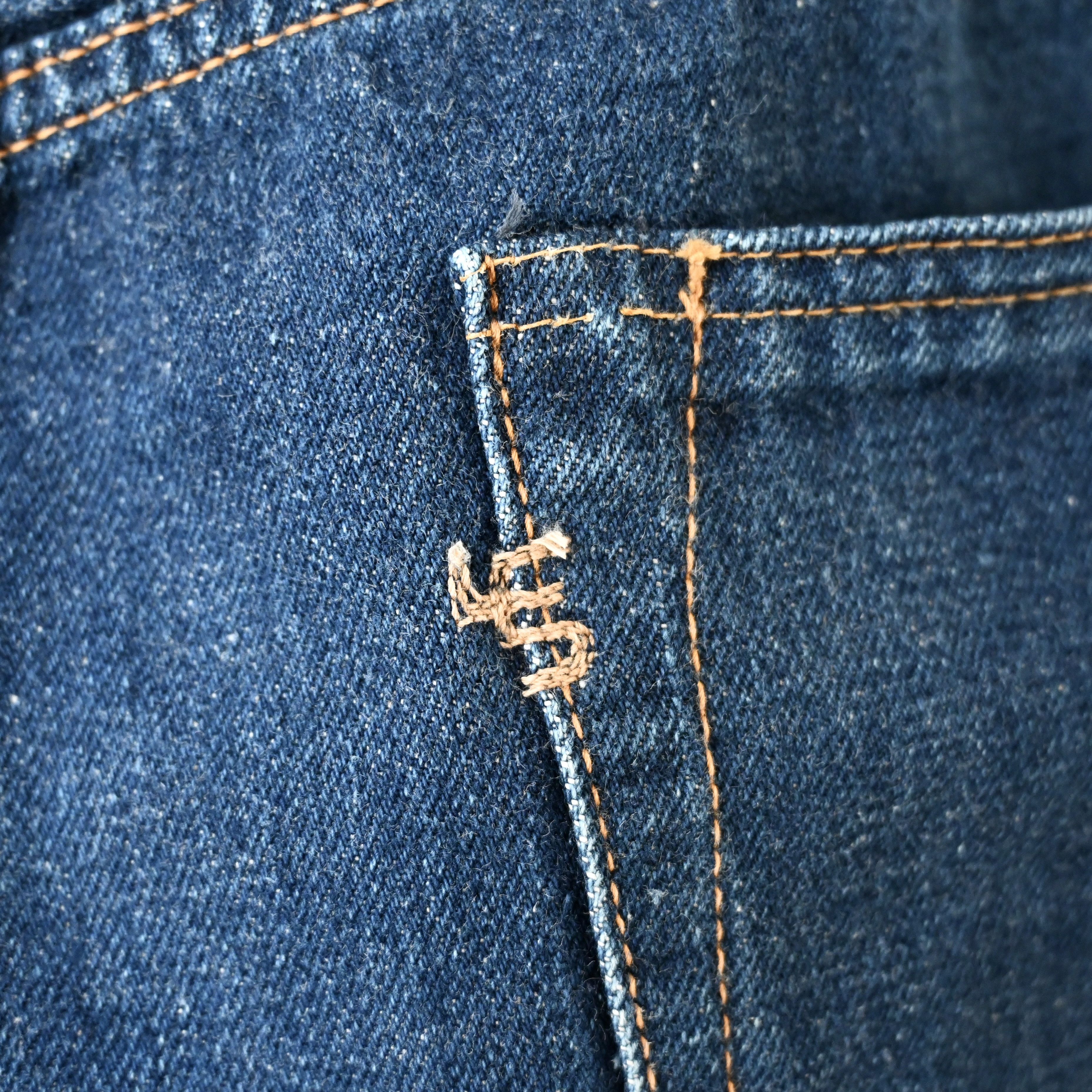 45rpm VTG 1990s 45rpm selvedged indigo denim jeans, made in Japan Size US 32 / EU 48 - 21 Thumbnail