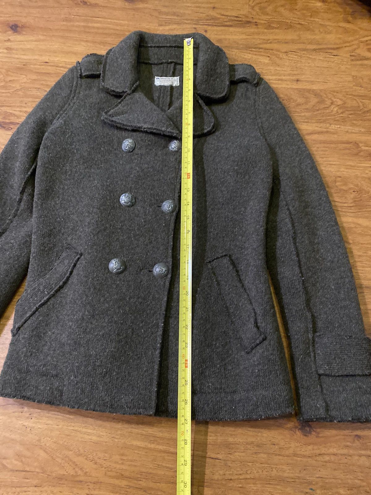 Mason's Mason’s Clothing Women’s Wool Jacket Pea coat ITALY Rare Size M / US 6-8 / IT 42-44 - 8 Thumbnail