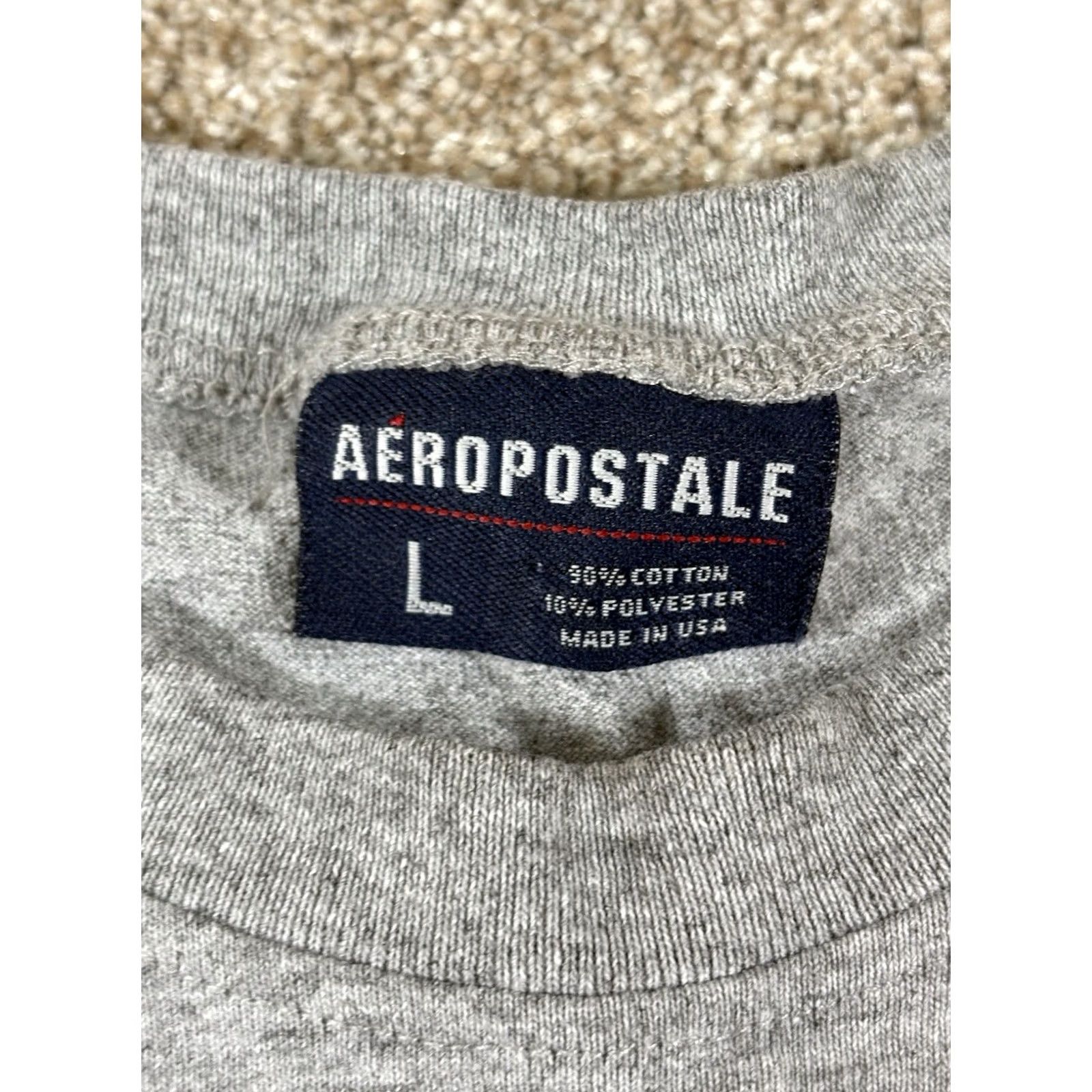 Aeropostale VINTAGE Aeropostale Athletics Tank Top Shirt Sleeveless USA Men’s Large Tank Top Shirt Sleeveless Crew Neck Gray Cotton USA • Men’s Large Size US L / EU 52-54 / 3 - 3 Thumbnail