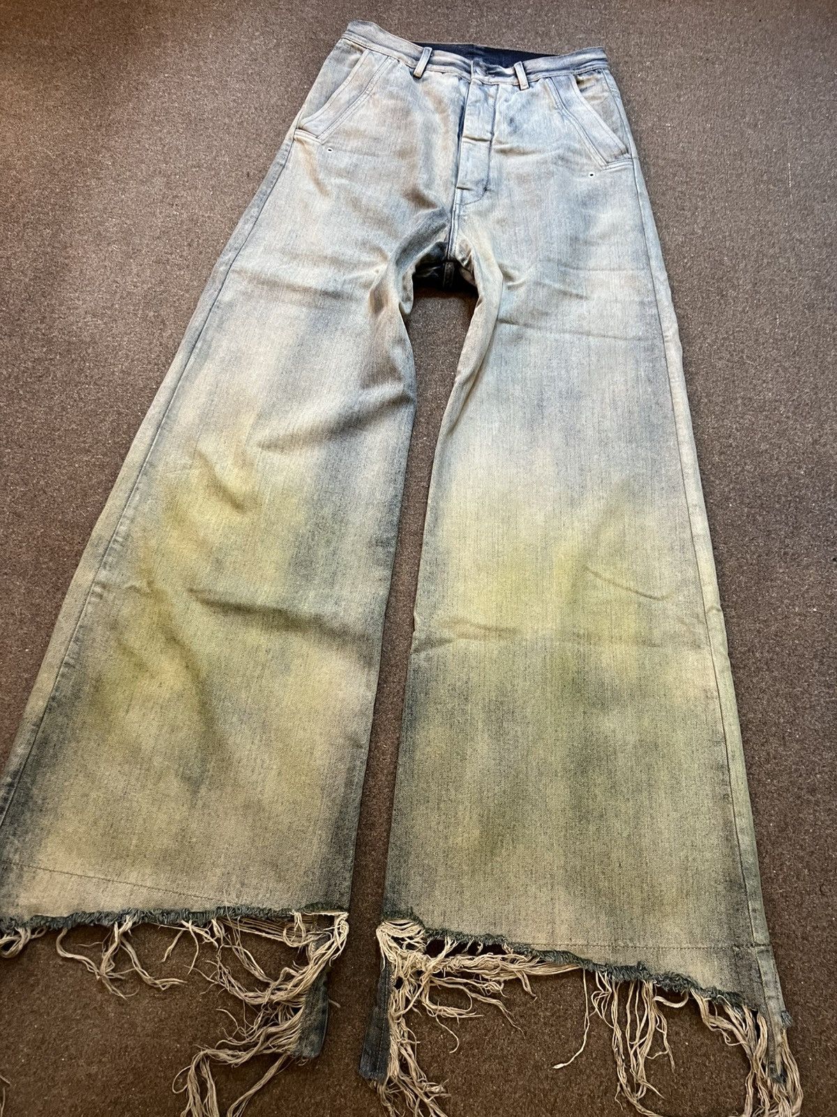 Rick Owens Rick Owens FW23 Tailored Bela Acid Degrade Size US 30 / EU 46 - 2 Thumbnail