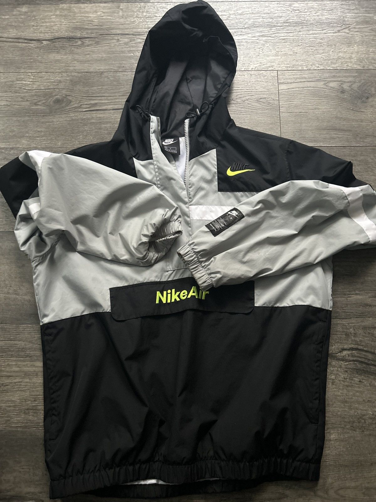 Nike Vintage Nike Air Windbreaker Half zip Size US M / EU 48-50 / 2 - 1 Thumbnail