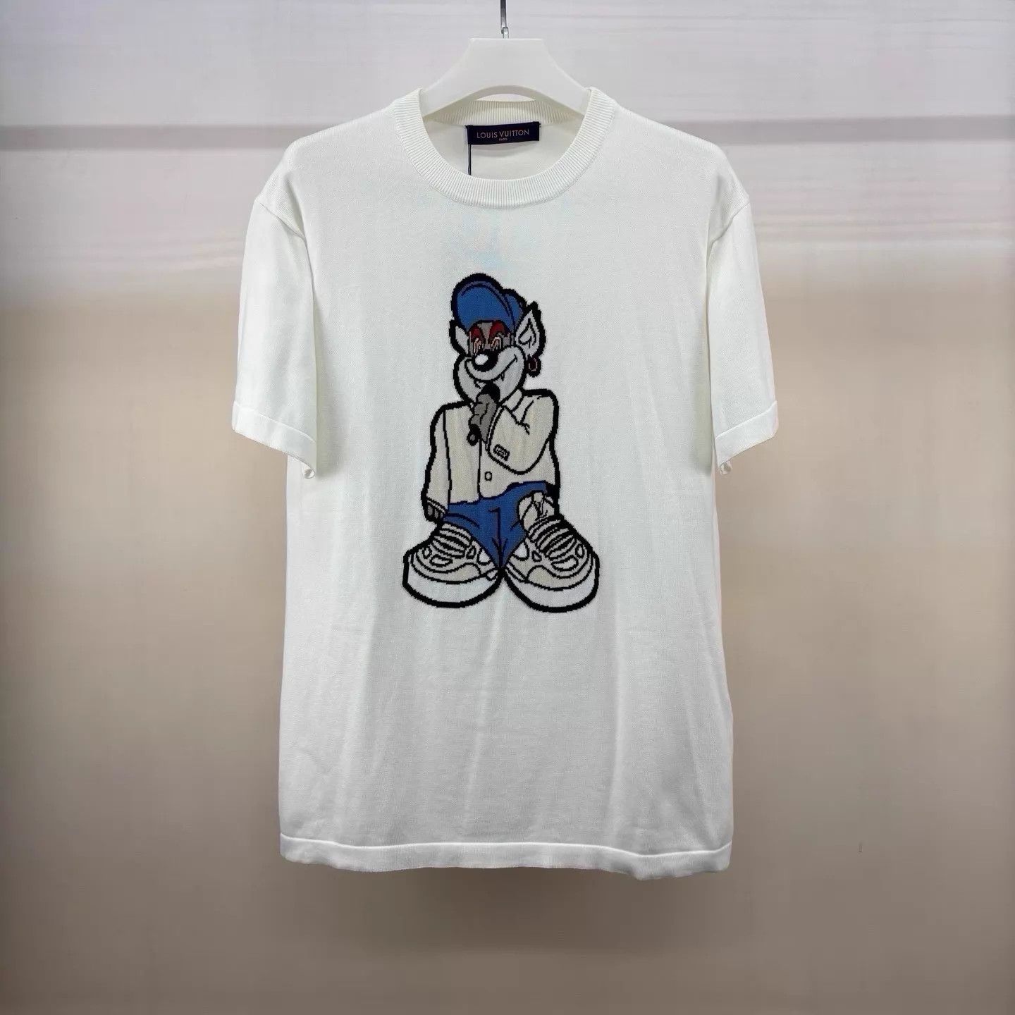 Louis Vuitton LV Cartoon Werewolf Knit SS S-XL Italy Cotton New Size US L / EU 52-54 / 3 - 1 Thumbnail