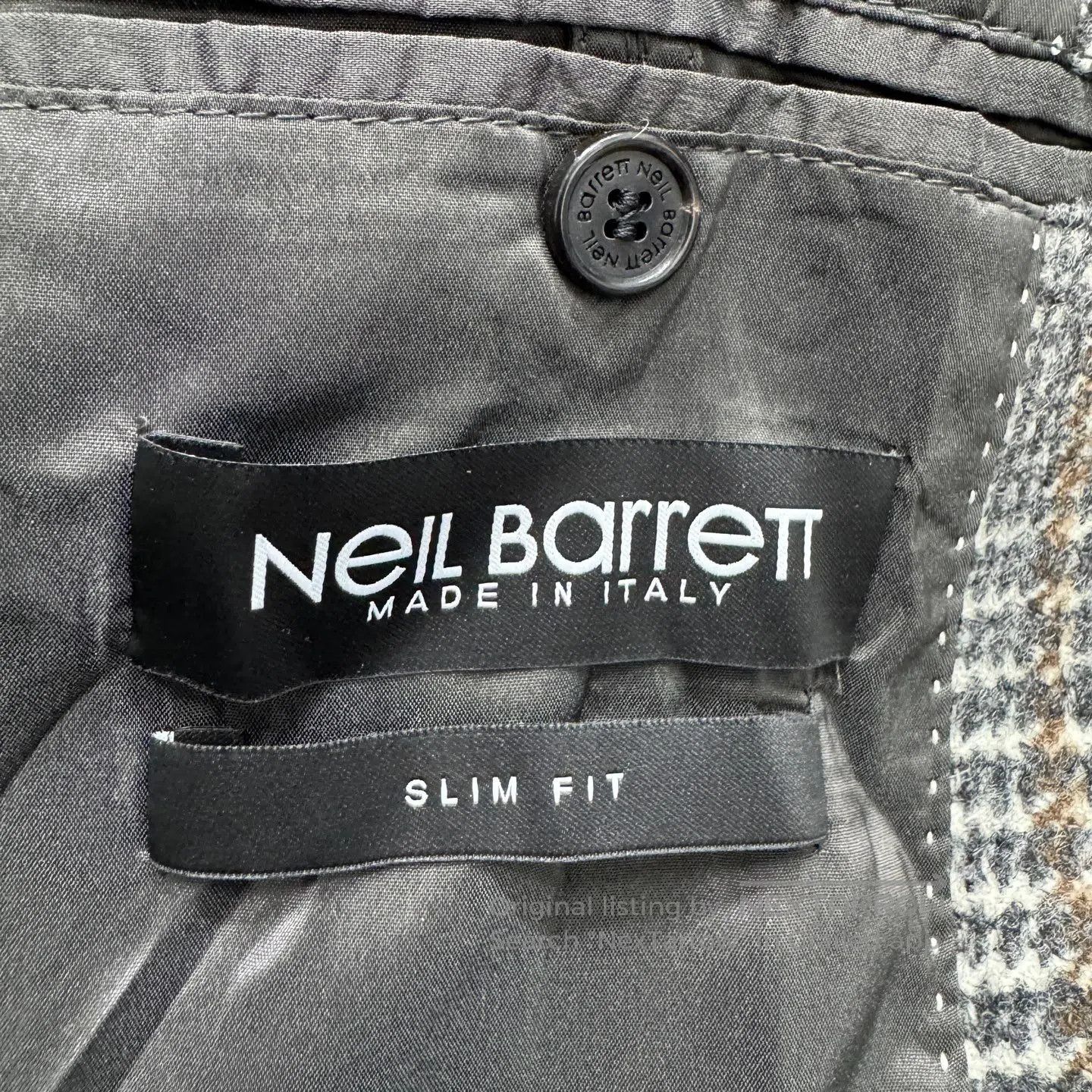 Neil Barrett Neil Barrett Thousand-flying bird pattern wool coat| Size US S / EU 44-46 / 1 - 3 Thumbnail