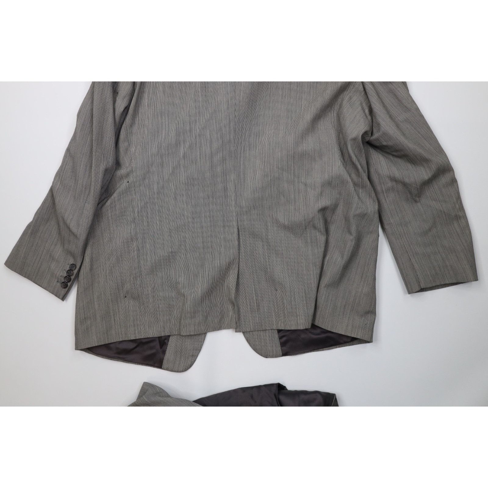 Vintage Vintage Streetwear Thrashed 3 Piece Suit Wedding Size 48R - 10 Thumbnail