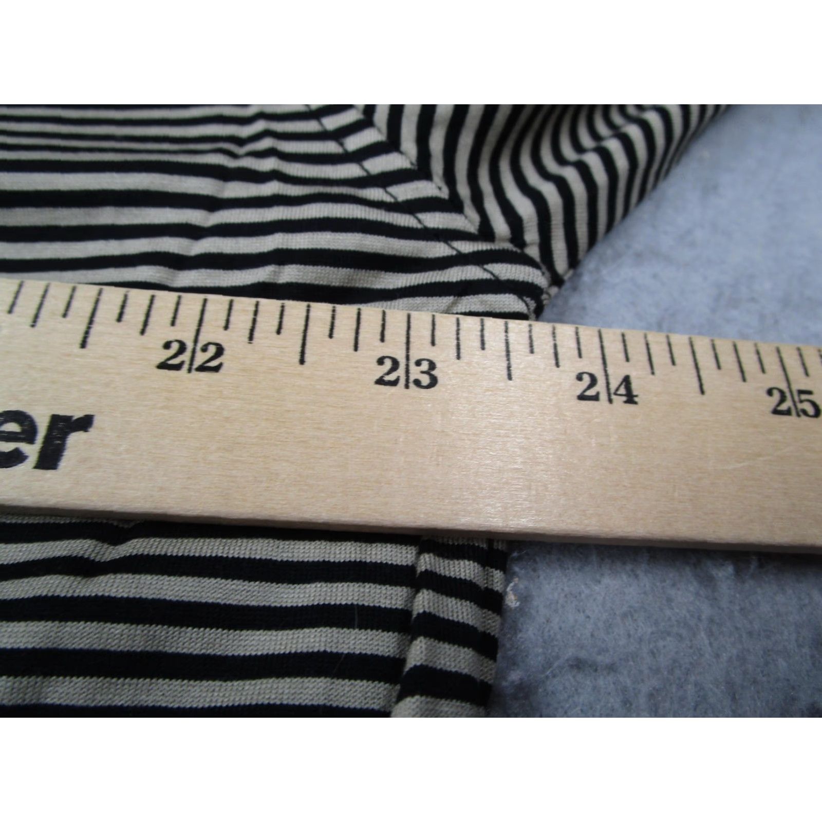 Gregory VINTAGE Clark & Gregory Polo Shirt Mens XL Long Sleeve Golf Made in USA Black Striped Polo Shirt 80s 90s Retro Mens XL Size US XL / EU 56 / 4 - 6 Thumbnail
