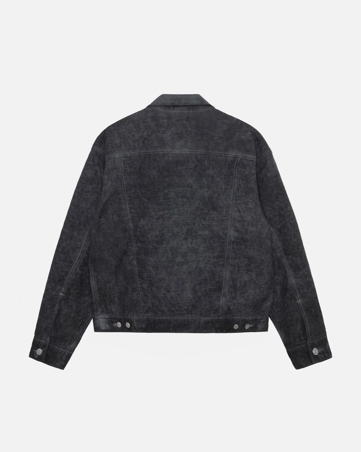 Stussy STÜSSY & LEVI'S DYED JACQUARD TRUCKER JACKET | Grailed