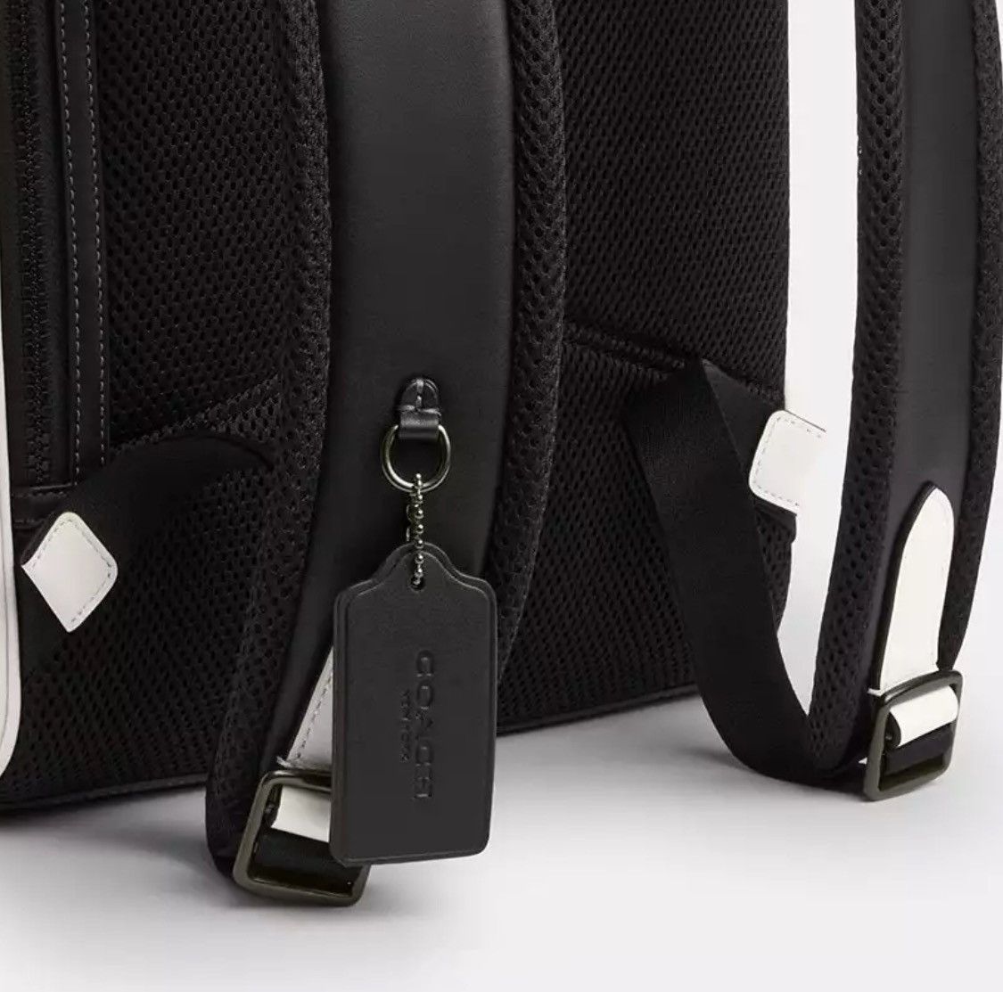 Coach NWT COACH Racer Backpack In Blocked Signature Canvas Size ONE SIZE - 4 Thumbnail