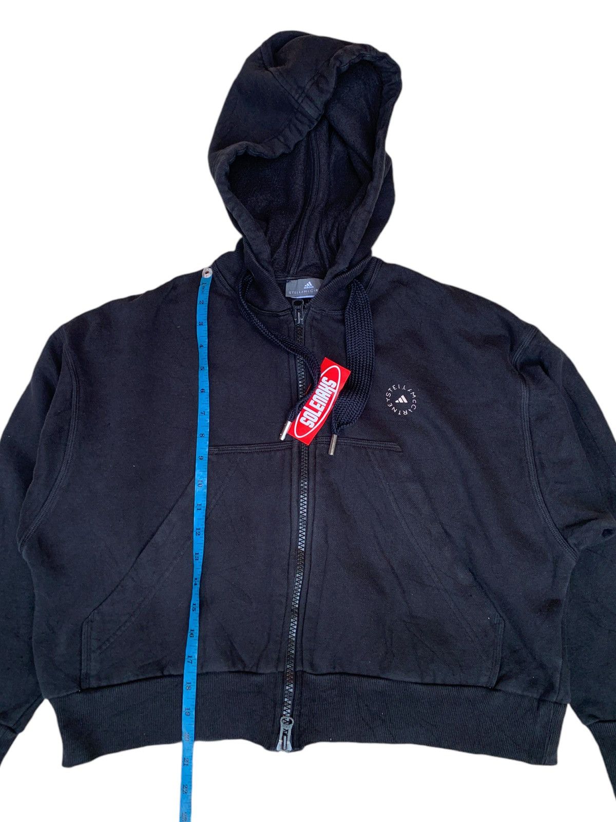 Adidas × Designer Adidas stella mccartney cropped hoodie Size M / US 6-8 / IT 42-44 - 5 Thumbnail