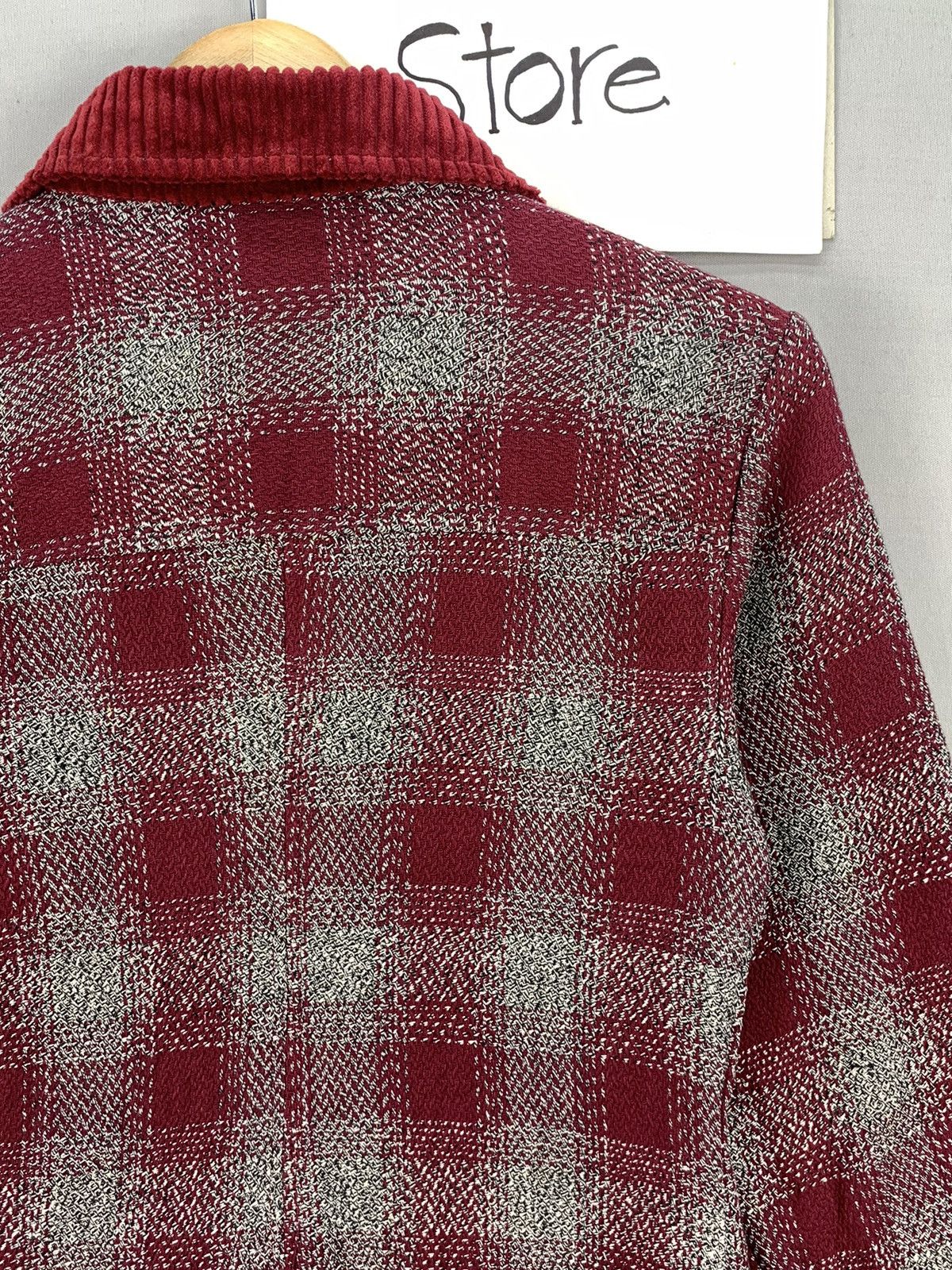 Aran Isles Knitwear Vintage Finch Australia Corduroy Collar Zipper Jacket Size XXS / US 00 / IT 34 - 15 Thumbnail