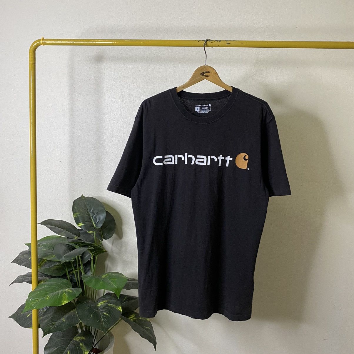 Carhartt Carhartt Loose Fit Black T Shirt Size US L / EU 52-54 / 3 - 1 Thumbnail