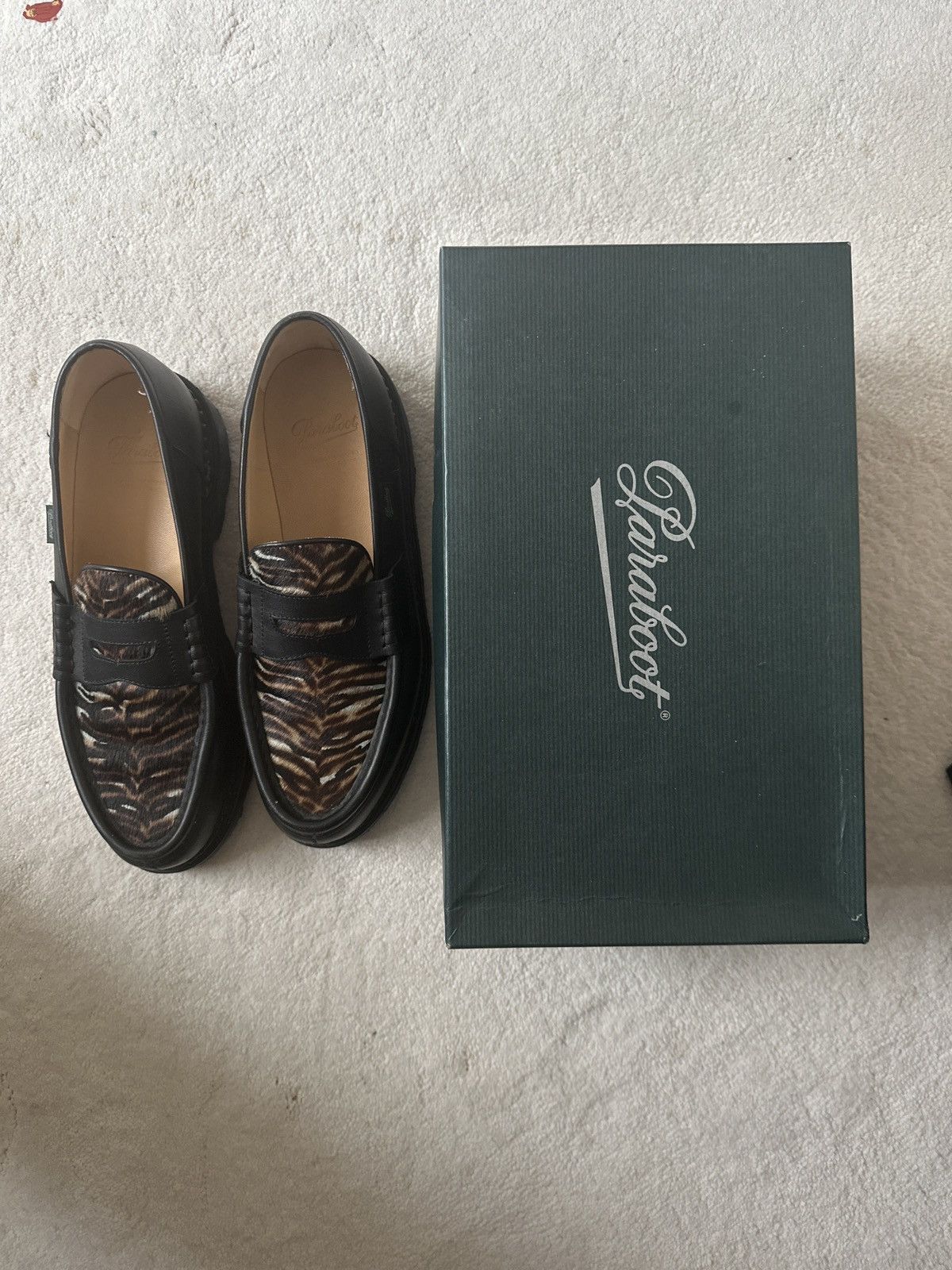 Paraboot Paraboot Reims/Marche Noire-Lis Noir/PL Tigre S9(uk) AW2022 Size US 9 / EU 42 - 6 Thumbnail