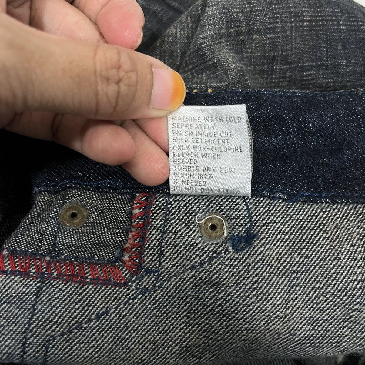 Japanese Brand Vintage Akdmks Tactical Rare Design Flare Denim Jeans Size 29" - 20 Thumbnail