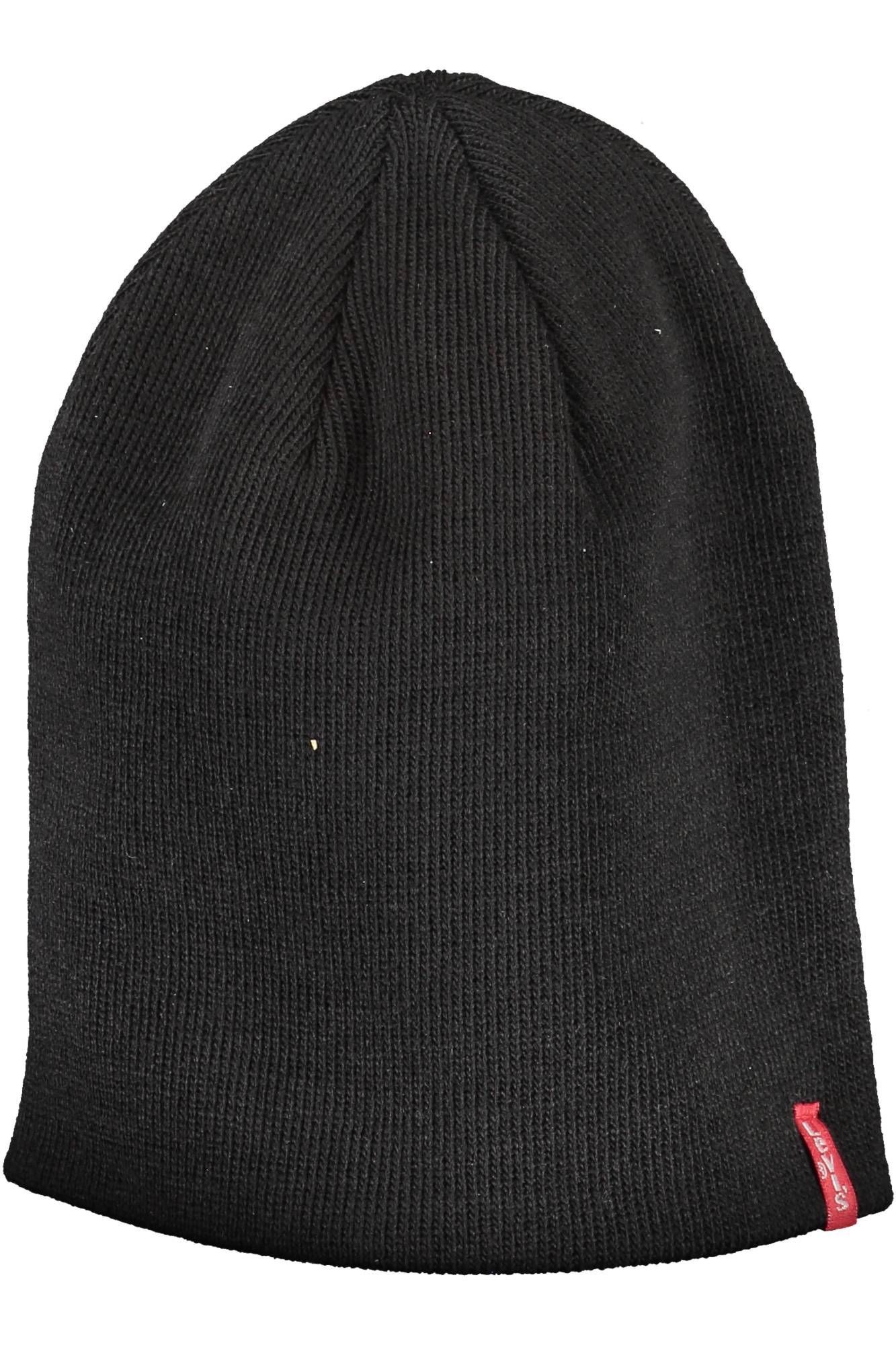 Levi's Black Acrylic Men Men's Cap Size ONE SIZE - 1 Thumbnail