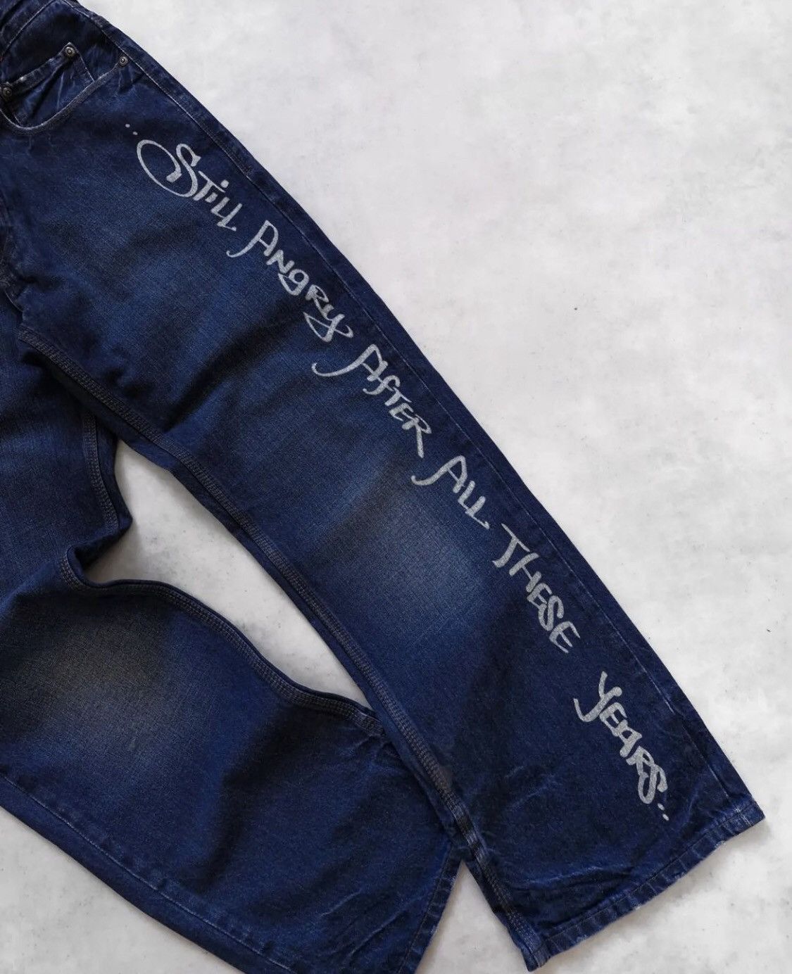 Ecko Unltd. × Rap Tees × Vintage Ecko Unltd vintage Baggy fit printed rap jeans size 30 Size US 30 / EU 46 - 4 Thumbnail