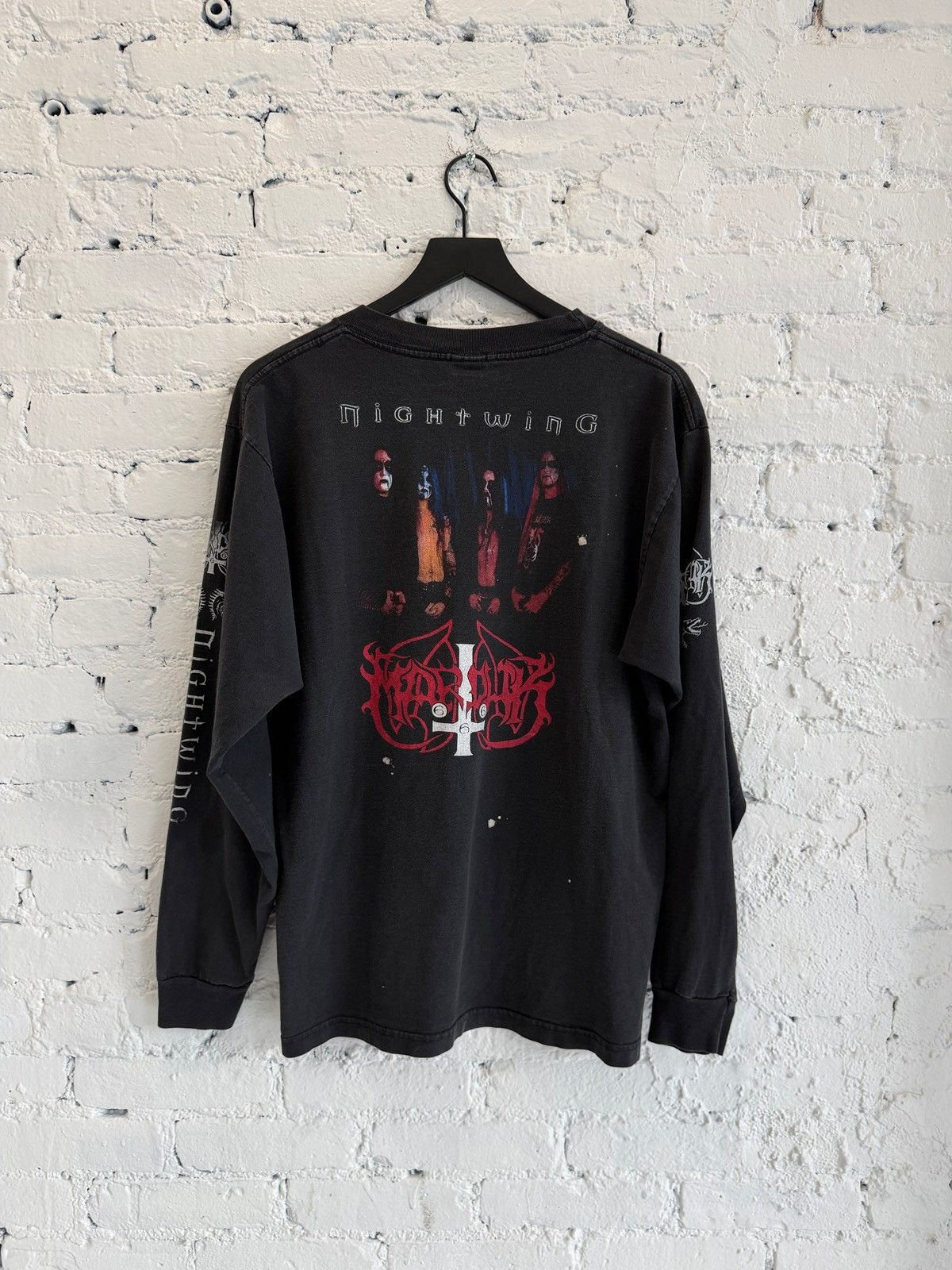 Vintage 1990s MARDUK ‘NIGHTWING’ TEE Size US L / EU 52-54 / 3 - 4 Thumbnail
