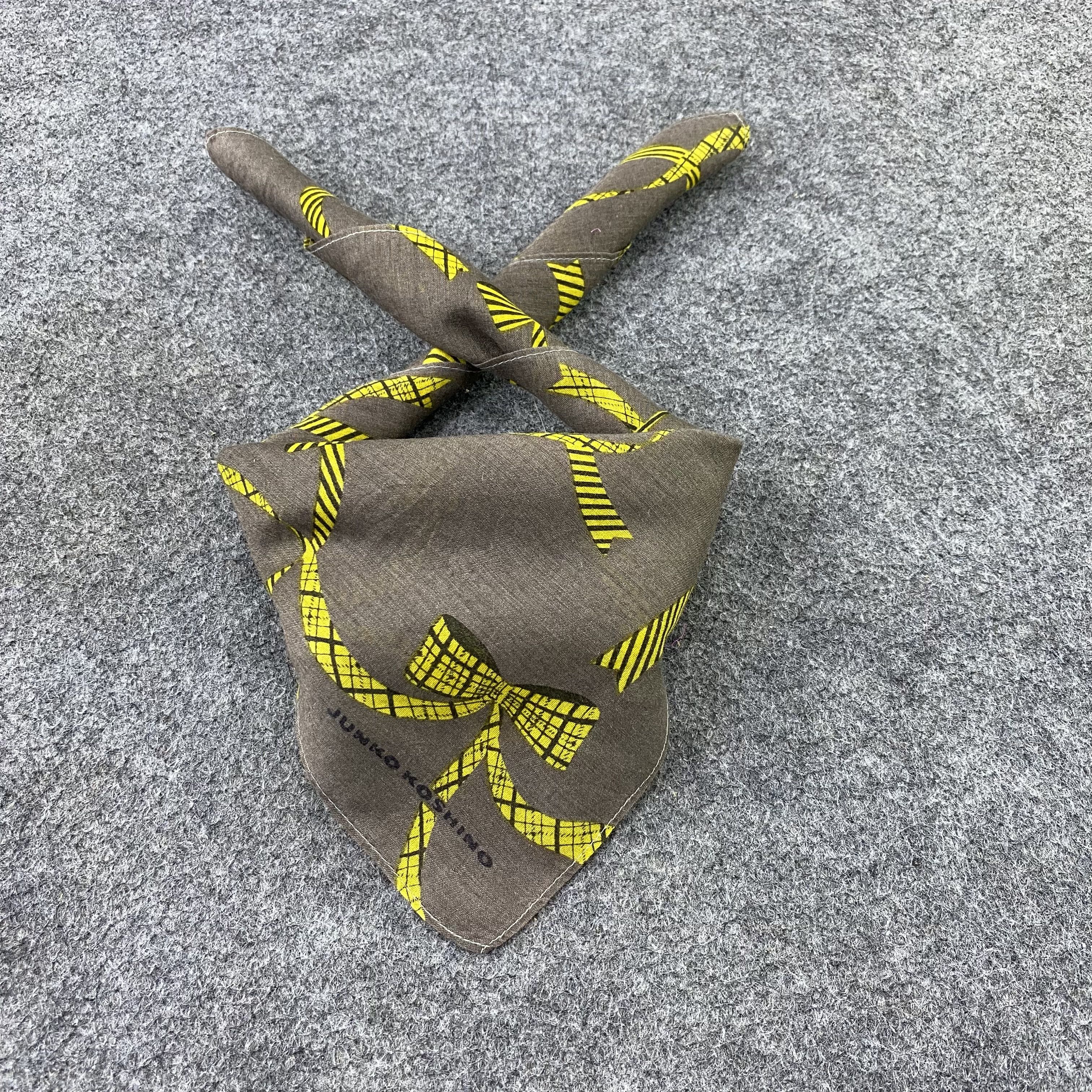 Japanese Brand Junko Koshino Handkerchief / Bandana / Neckerchief-B1349 Size ONE SIZE - 2 Thumbnail