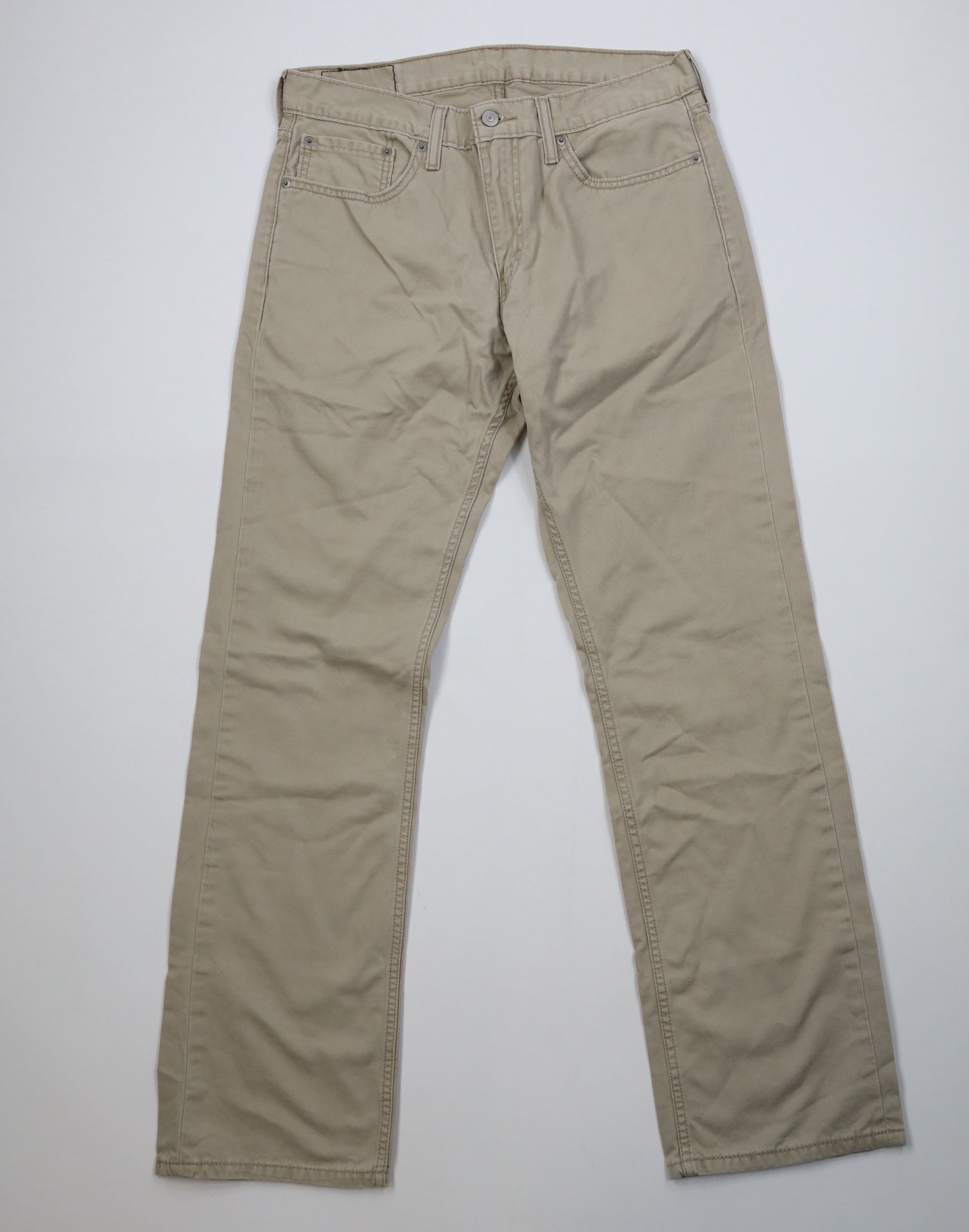 Levi's Vintage Y2K Levis 559 Relaxed Fit Straight Leg Pants Beige Size US 32 / EU 48 - 1 Thumbnail