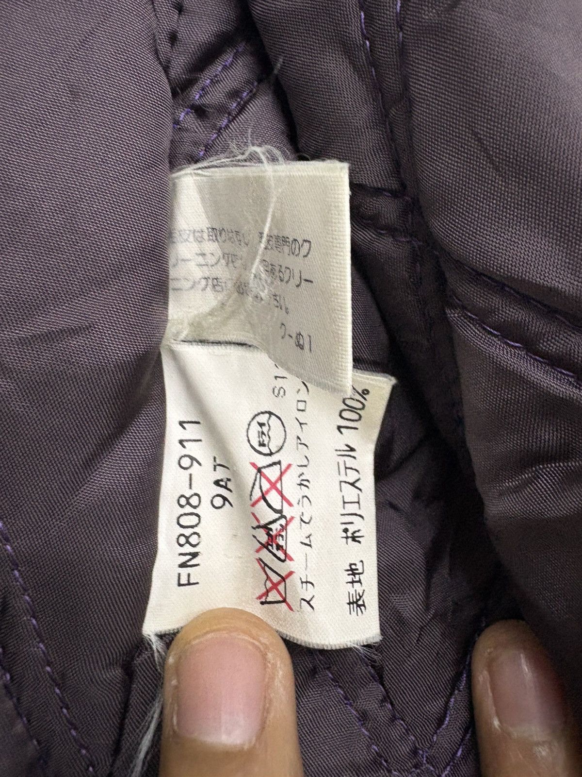 Burberry Burberry Prorsum Double Breasted Burgundy quilted jacket Size US L / EU 52-54 / 3 - 10 Thumbnail