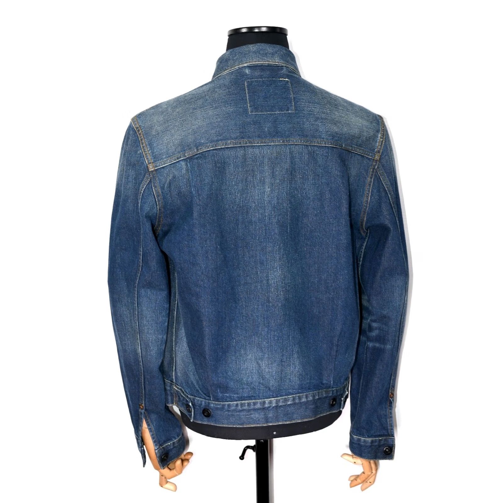 Levi's Levi's 201 Type 1 Pleated Denim Jacket Men L Blue Denim Jacket Mens L Size US L / EU 52-54 / 3 - 6 Thumbnail