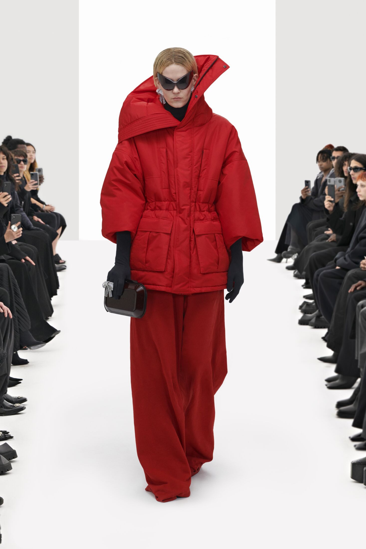 Balenciaga New — Spring 2022 Oversized Padded Jacket Size US L / EU 52-54 / 3 - 4 Thumbnail