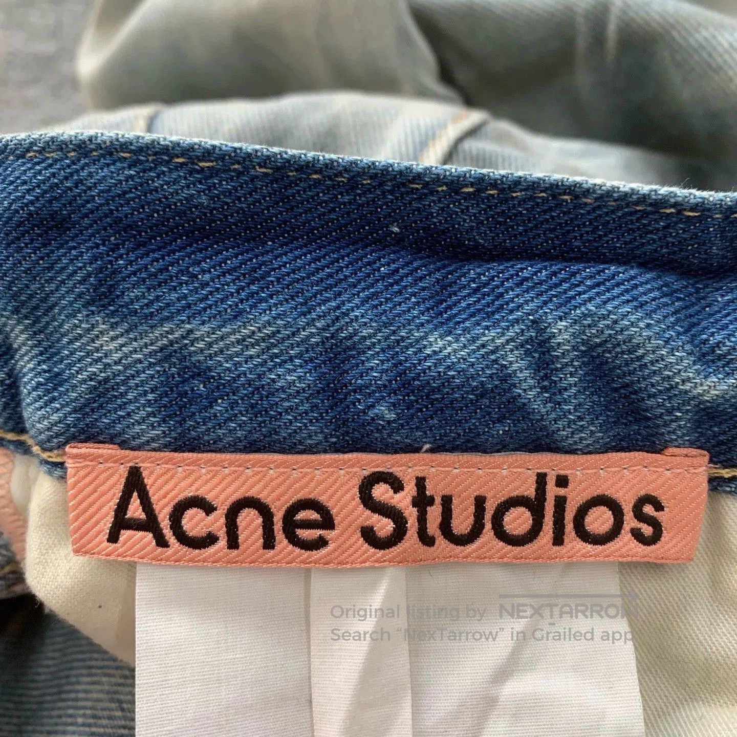 Acne Studios Acne Studios 1981M Distressed Denim Jeans. Size US 30 / EU 46 - 6 Thumbnail
