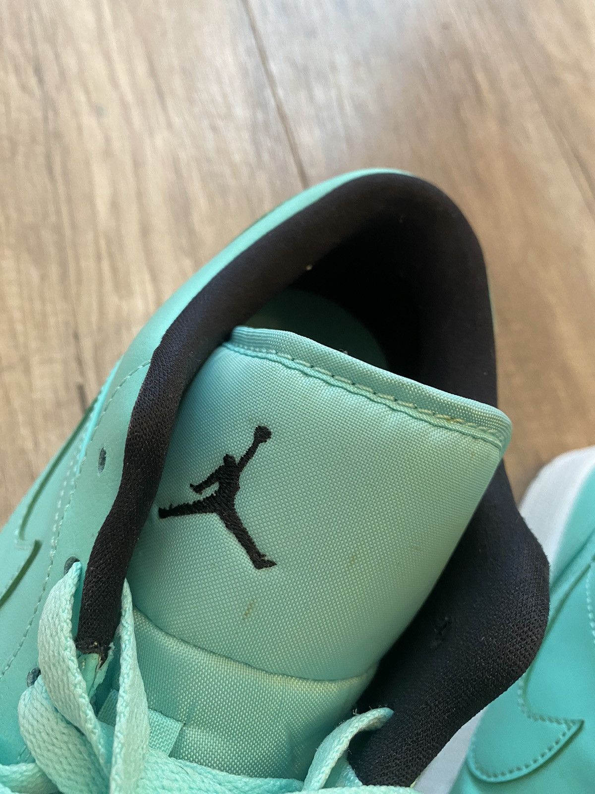 Jordan Brand × Nike Jordan 1 Low Hyper Turquoise Size US 12 / EU 45 - 3 Thumbnail