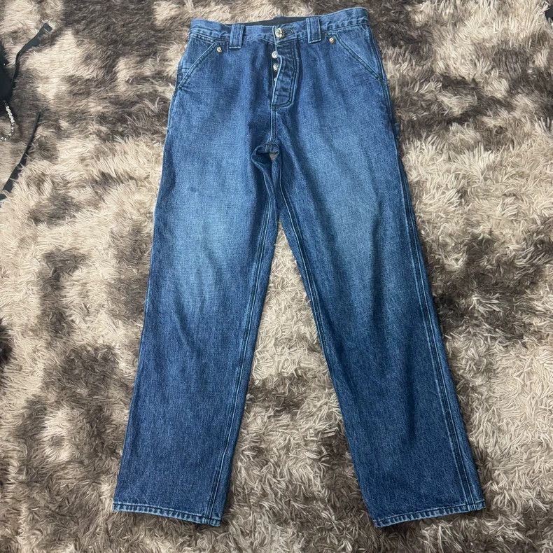 Chrome hearts Blue Washed Lumberjack Jeans